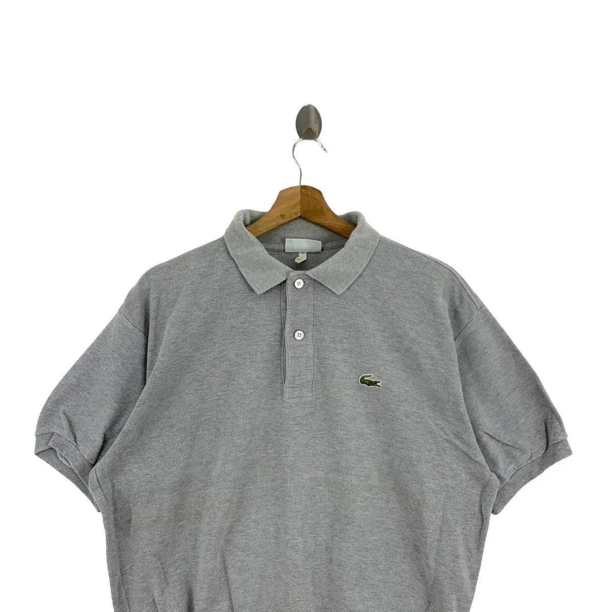 Lacoste Vintage LACOSTE CHEMISE RENE Small Logo Henley Sweatshirt Size US XL / EU 56 / 4 - 5 Thumbnail