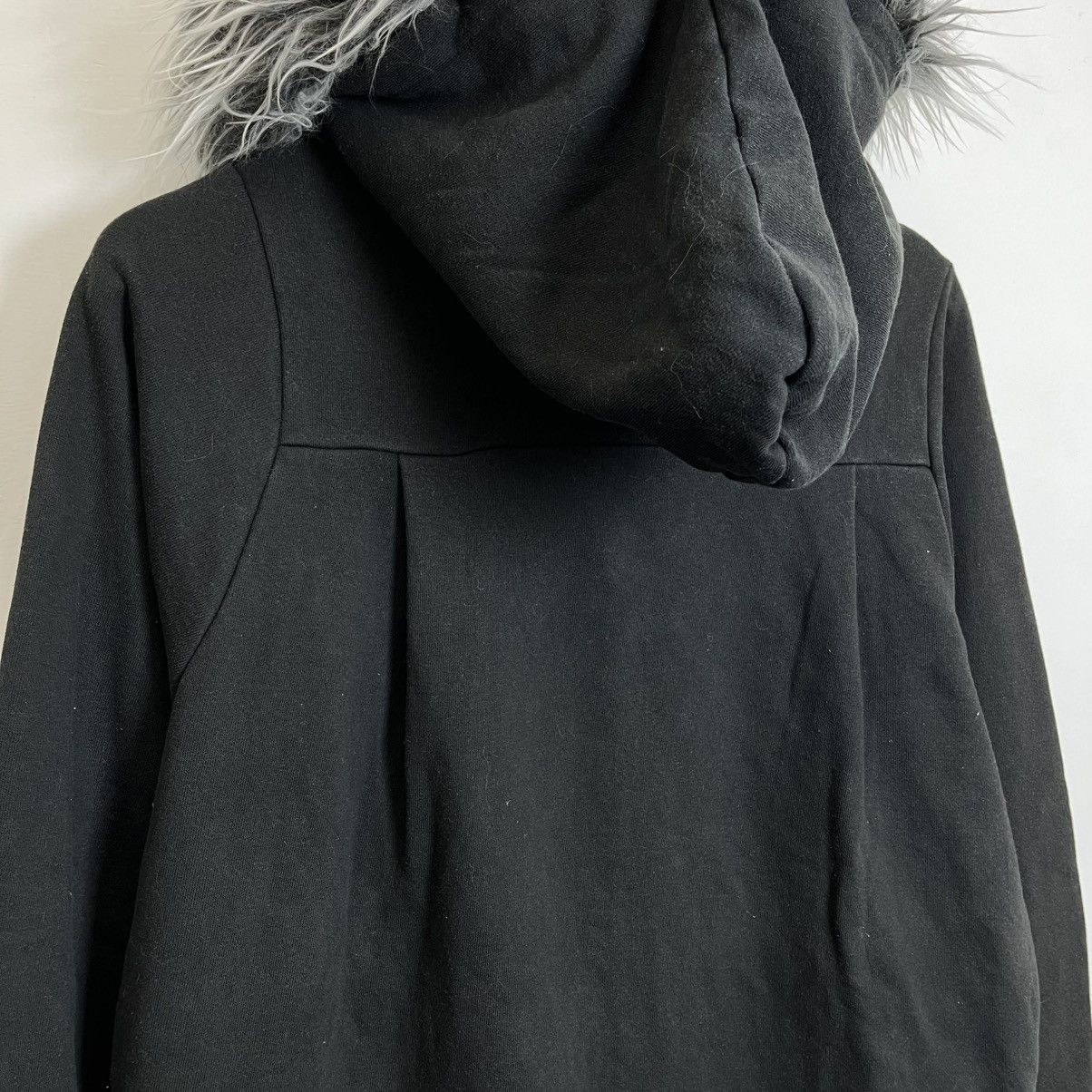 Japanese Brand Japanese n’Or Faux Fur Hoodie vkei Punk Grunge LGB style Size US L / EU 52-54 / 3 - 9 Thumbnail