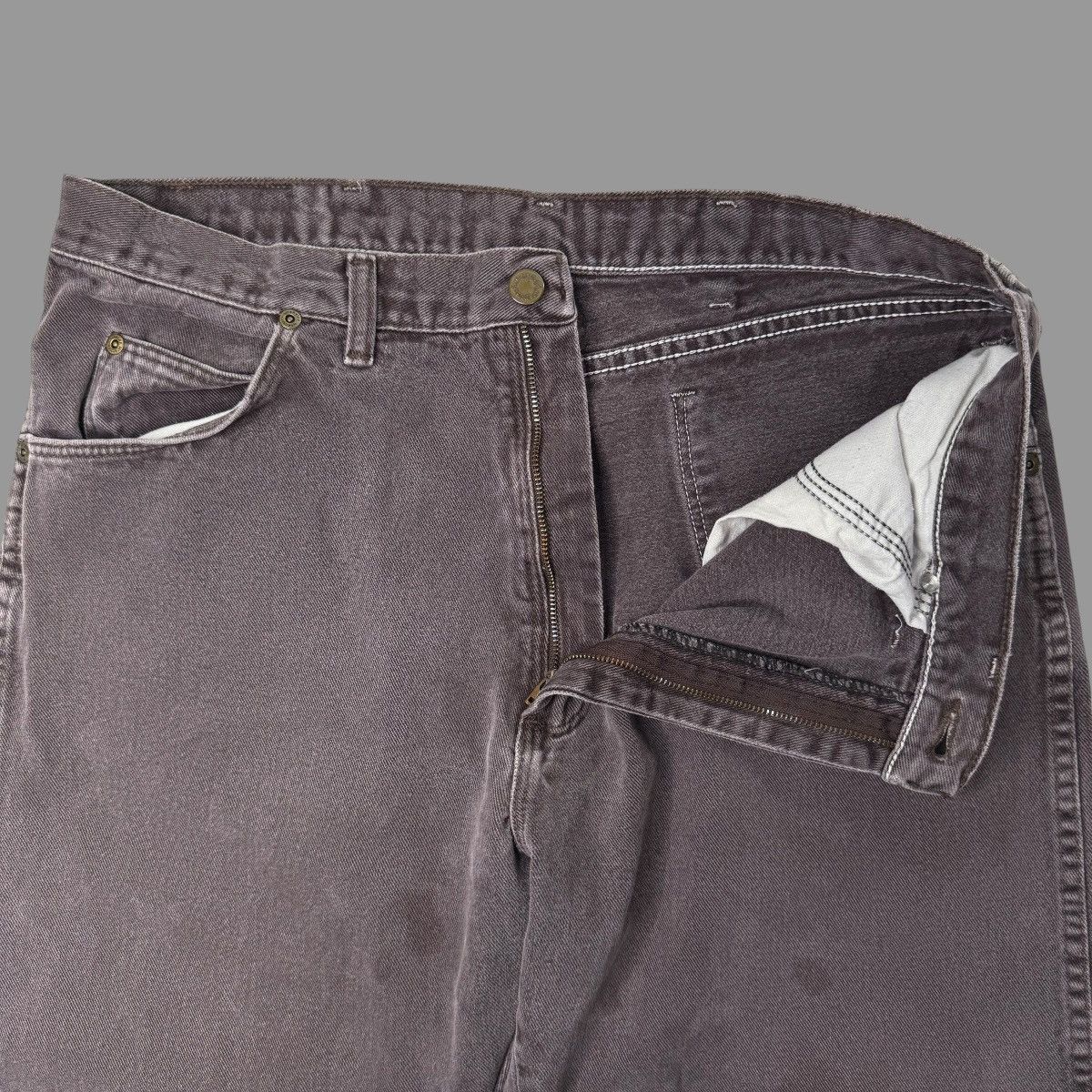 Vintage Vintage 90s faded wrangler jeans Size US 34 / EU 50 - 5 Thumbnail