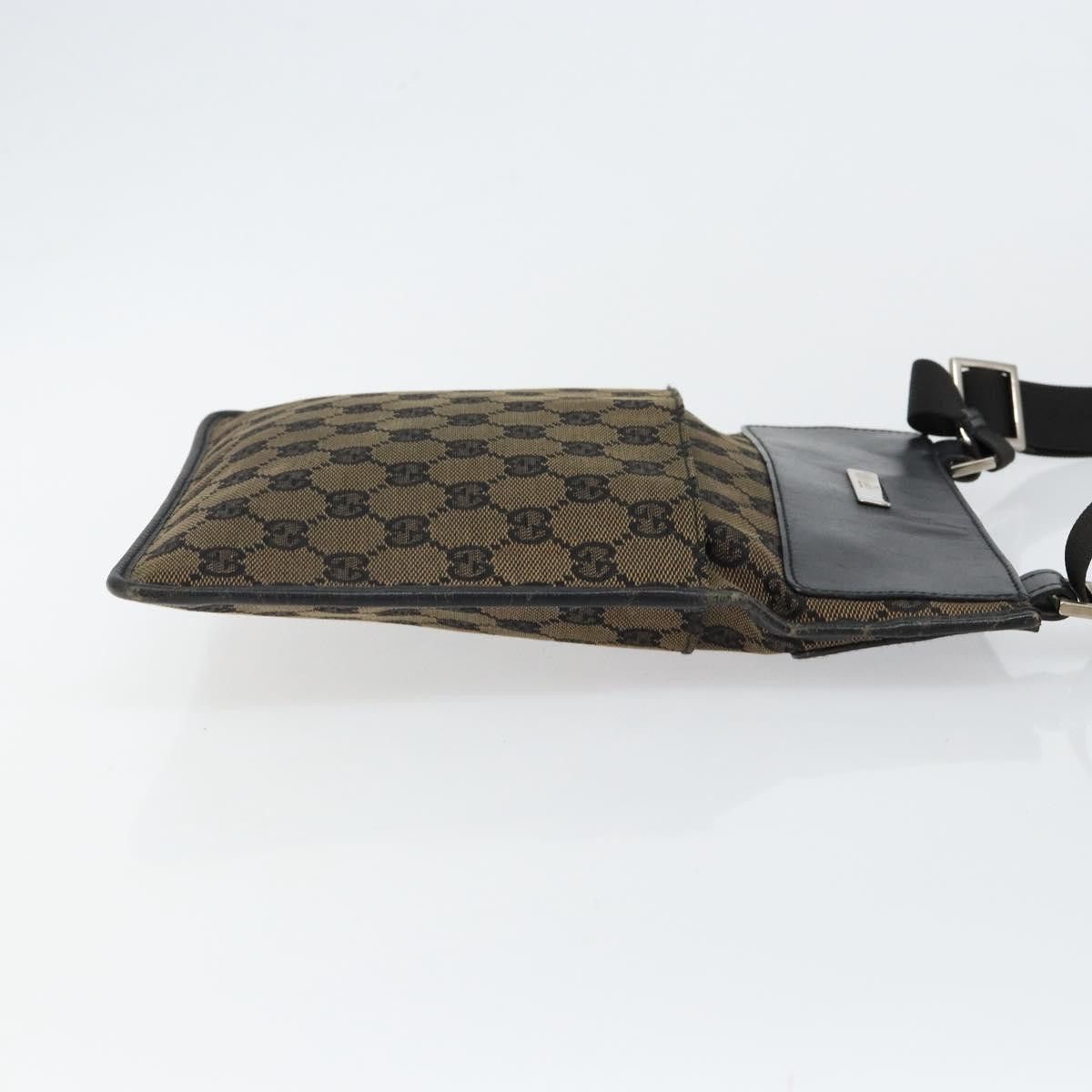 Gucci GUCCI GG Canvas Shoulder Bag Brown 019 019 Size ONE SIZE - 4 Thumbnail