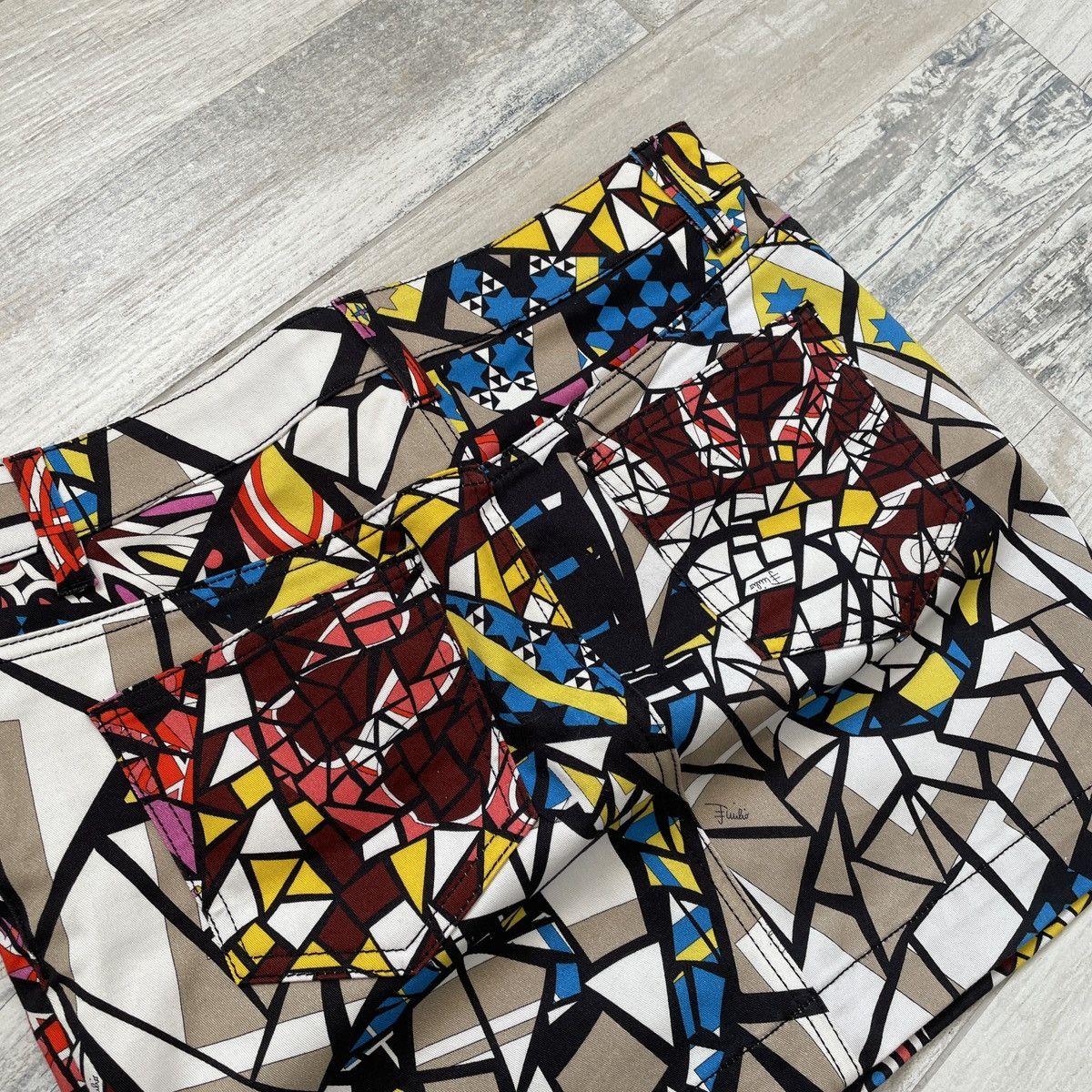 Emilio Pucci Emilio Pucci Mosaico print Skirt Size 27" / US 4 / IT 40 - 5 Thumbnail