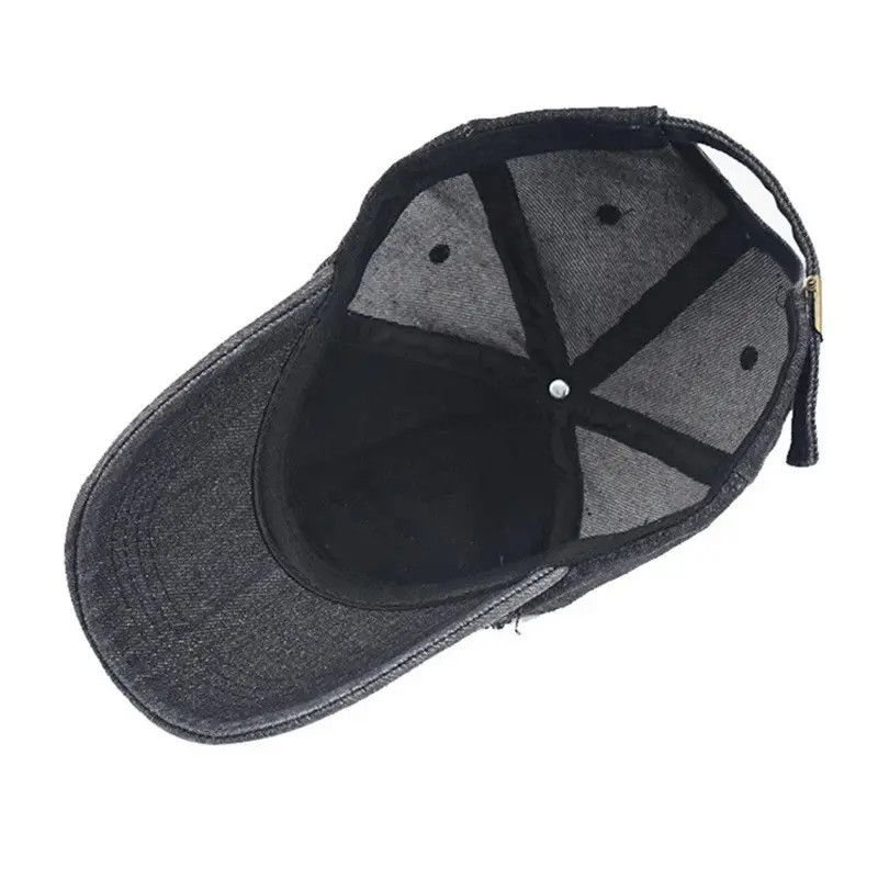 Japanese Brand Distressed Baseball Cap Washed y2k Size ONE SIZE - 6 Thumbnail