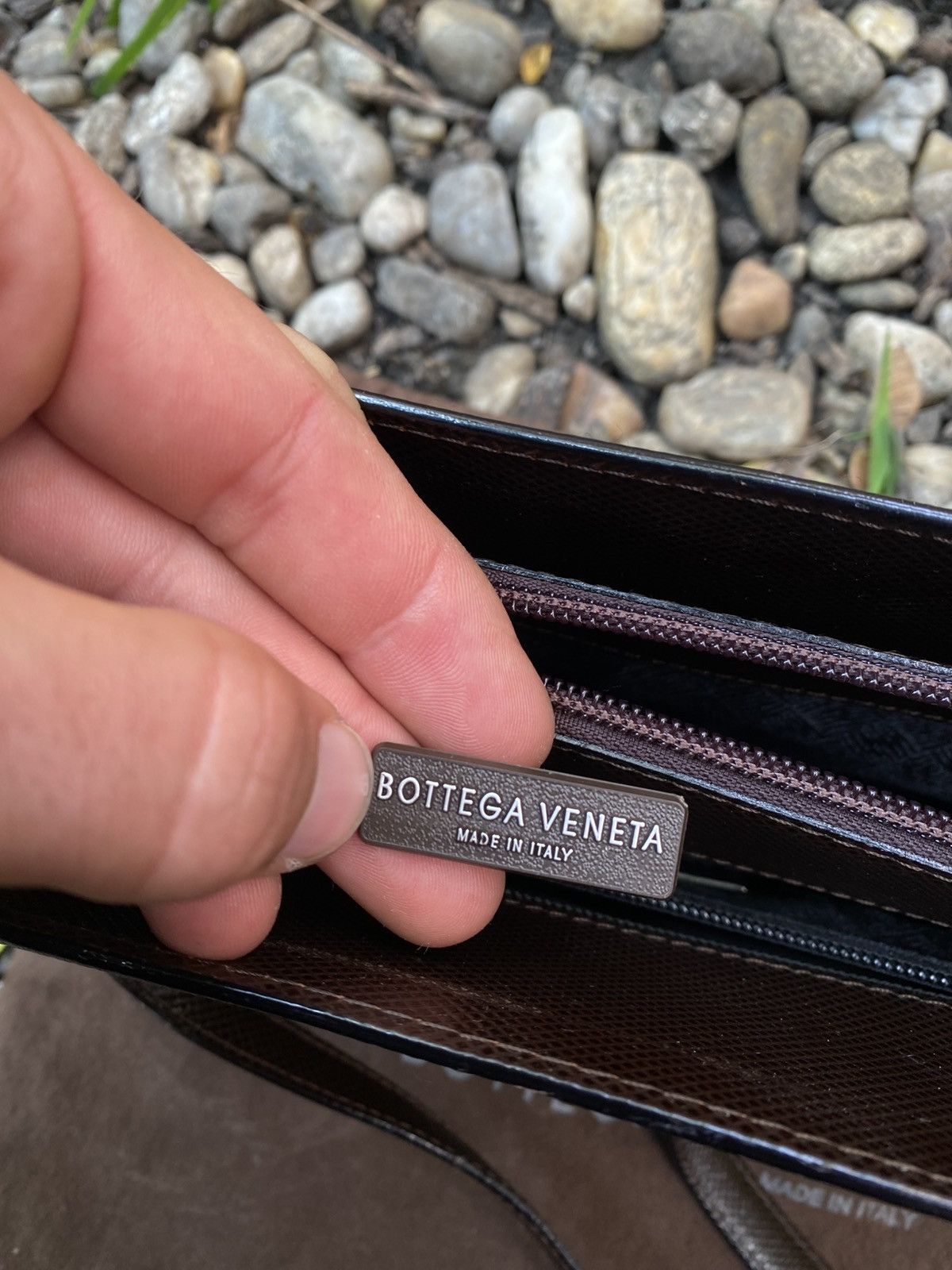 Bottega Veneta × Vintage Vintage Bottega Veneta Leather Handbag Size ONE SIZE - 10 Thumbnail