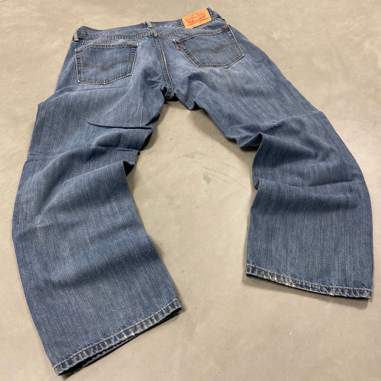 Levi's × Vintage Baggy Y2K Levis 559 Jeans 34x30 Size US 34 / EU 50 - 2 Thumbnail
