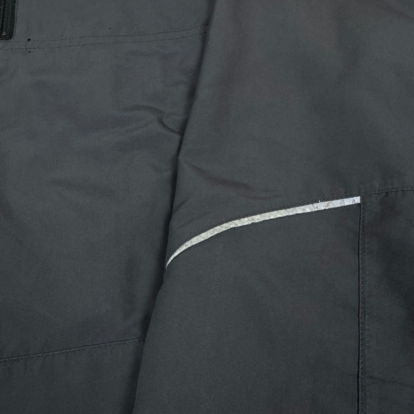 Nike × Vintage Nike Sportswear Mens Gray Black Full Zip Track Jacket Medium Size US M / EU 48-50 / 2 - 5 Thumbnail
