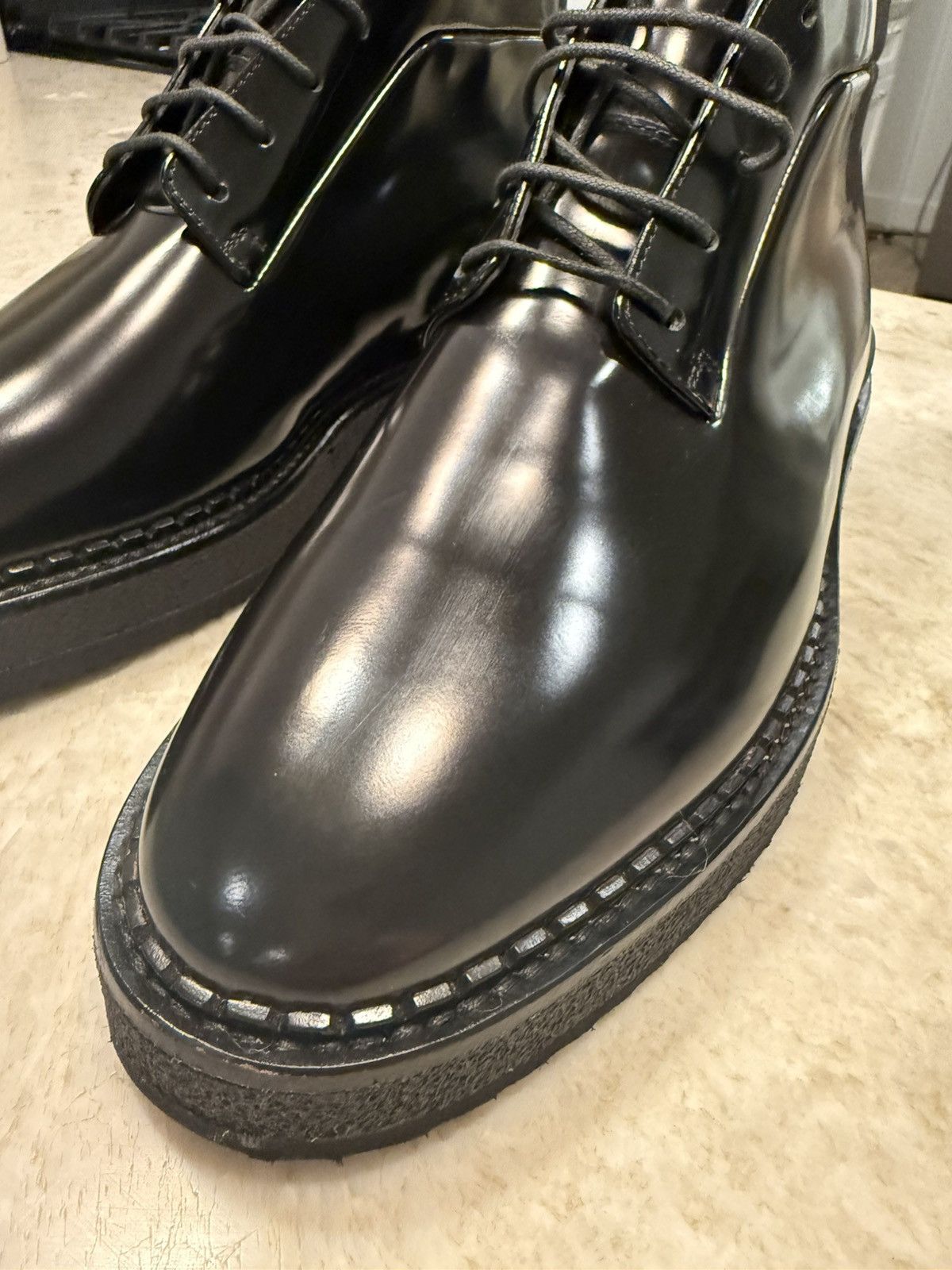 John Elliott John Elliott - Creeper II Patent Leather Boots (11 US) Size US 11 / EU 44 - 6 Thumbnail