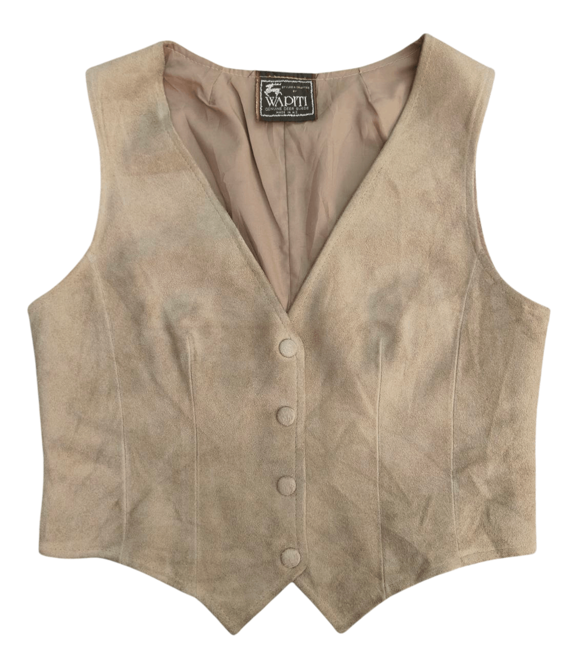 Vintage 70s Vintage Deer Suede Jacket Size XS / US 0-2 / IT 36-38 - 1 Thumbnail