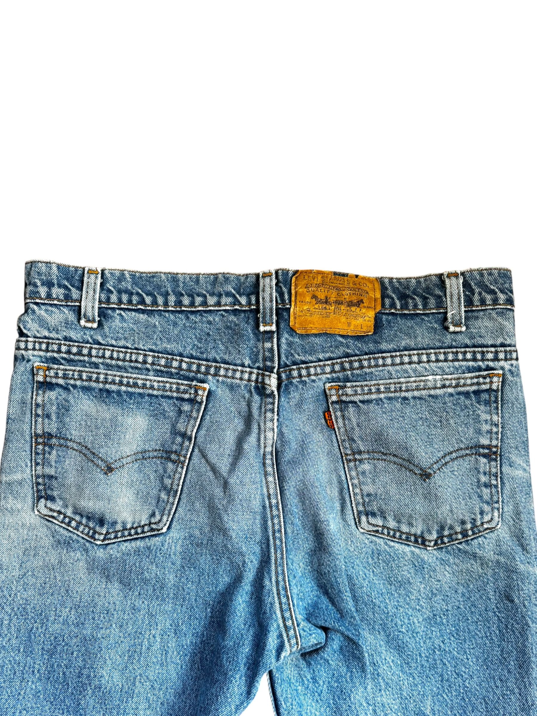 Levi's Vintage Levis 501 Orange Tab Denim Jeans 80s Made in USA 32 Size US 32 / EU 48 - 3 Thumbnail