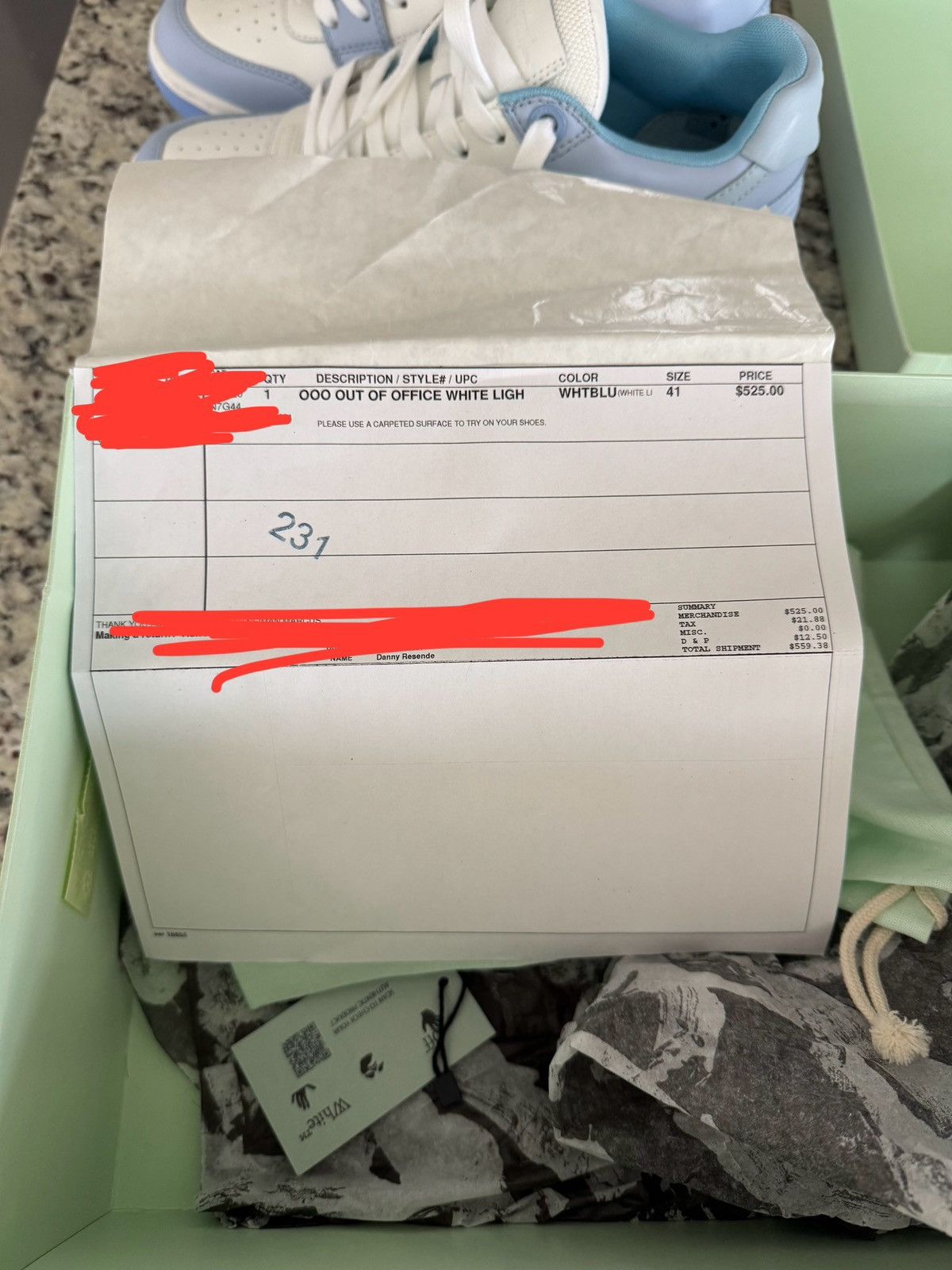 Off-White Off-White Out Of Office Sneakers Size US 8 / EU 41 - 18 Thumbnail