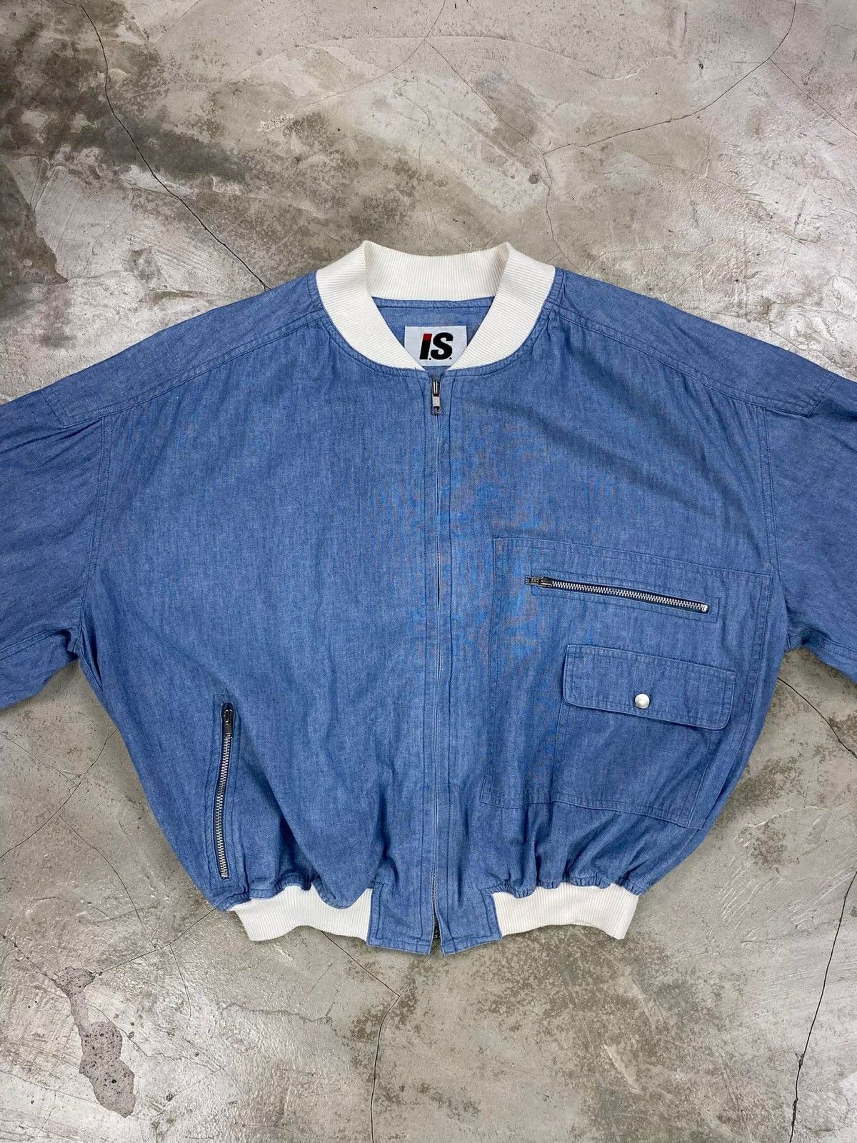 Issey Miyake Issey Miyake Sport “I.S.” Bomber Jacket in a Rare Color Way Size US M / EU 48-50 / 2 - 3 Thumbnail
