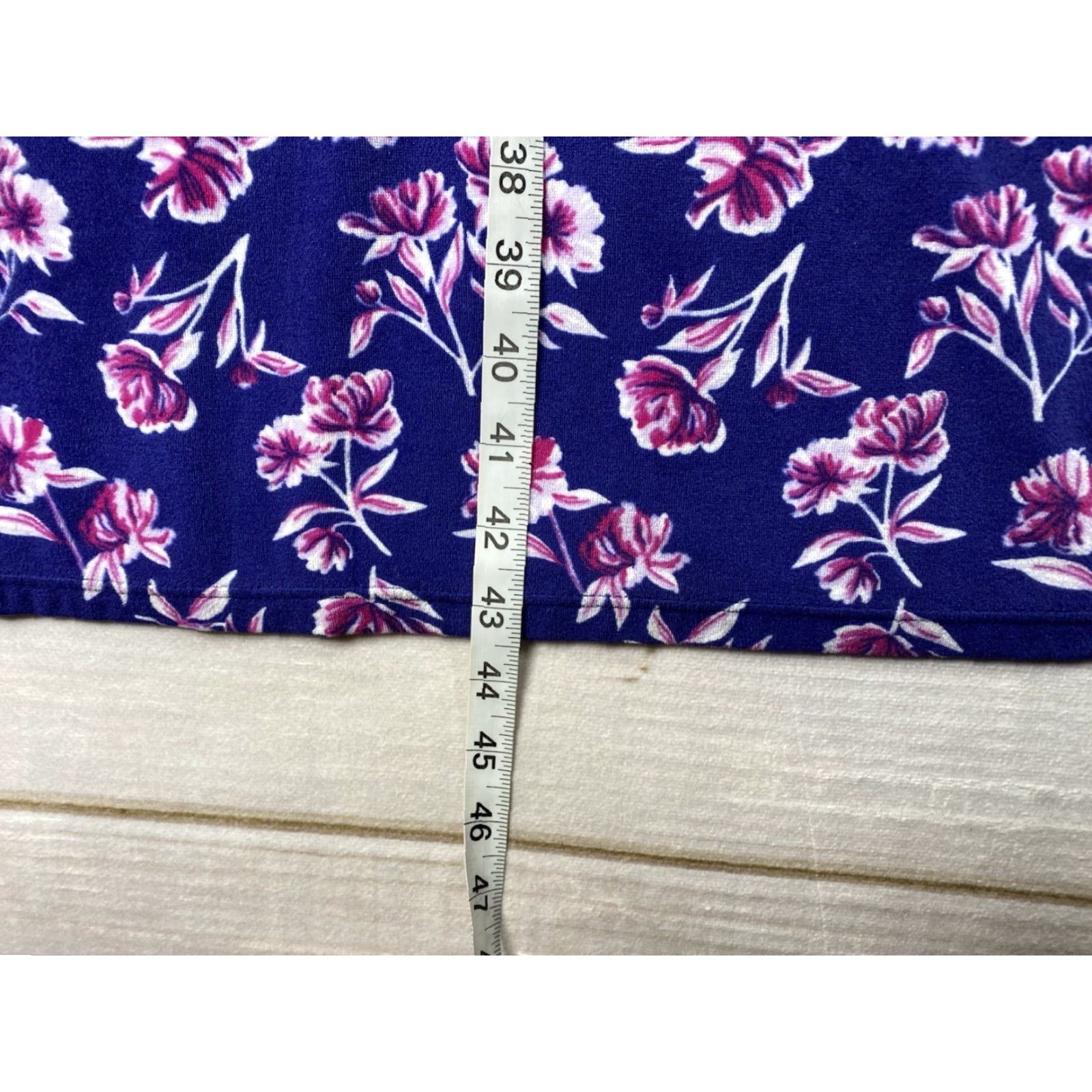 Croft & Barrow Croft & Barrow Floral Nightgown Sz L Long Sleeve Sleepwear Comfy Blue Pullover Size L / US 10 / IT 46 - 4 Thumbnail