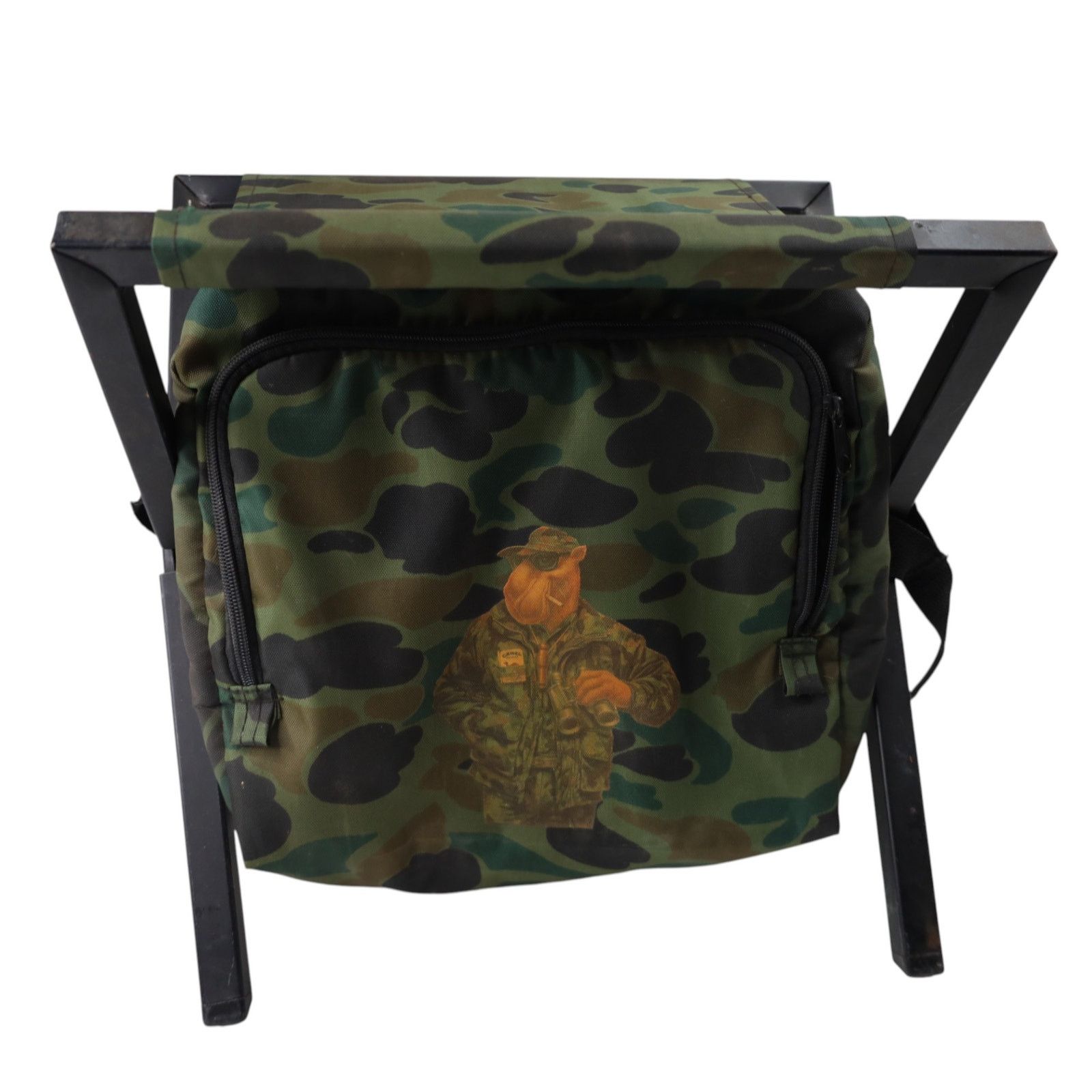 Camel × Vintage Vintage Camel Cigarettes Joes Fish & Game Camo Seat Size ONE SIZE - 4 Thumbnail