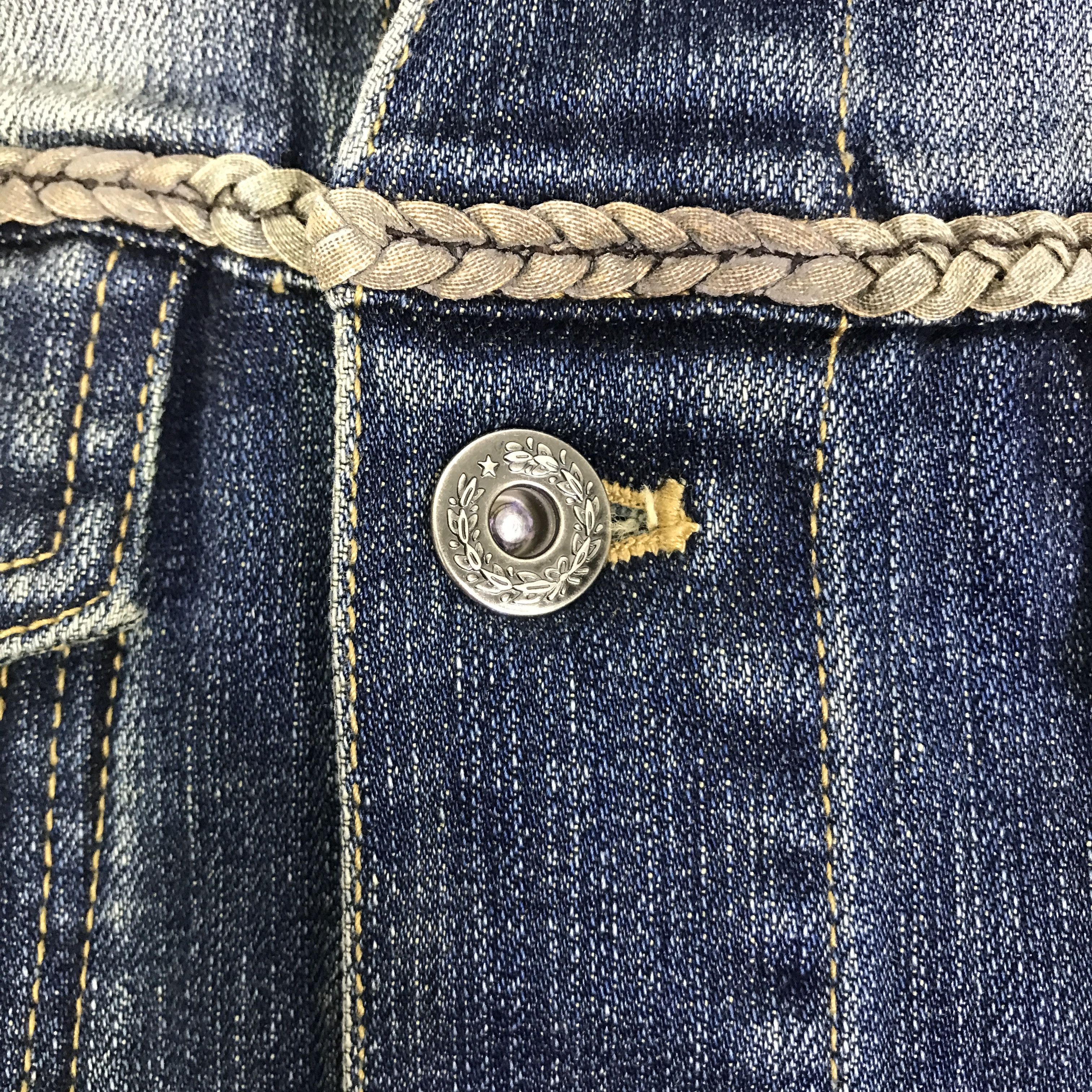 Tornado Mart GOTHIC STYLE TORNADO MART DENIM JACKET K78B9 Size US M / EU 48-50 / 2 - 10 Thumbnail