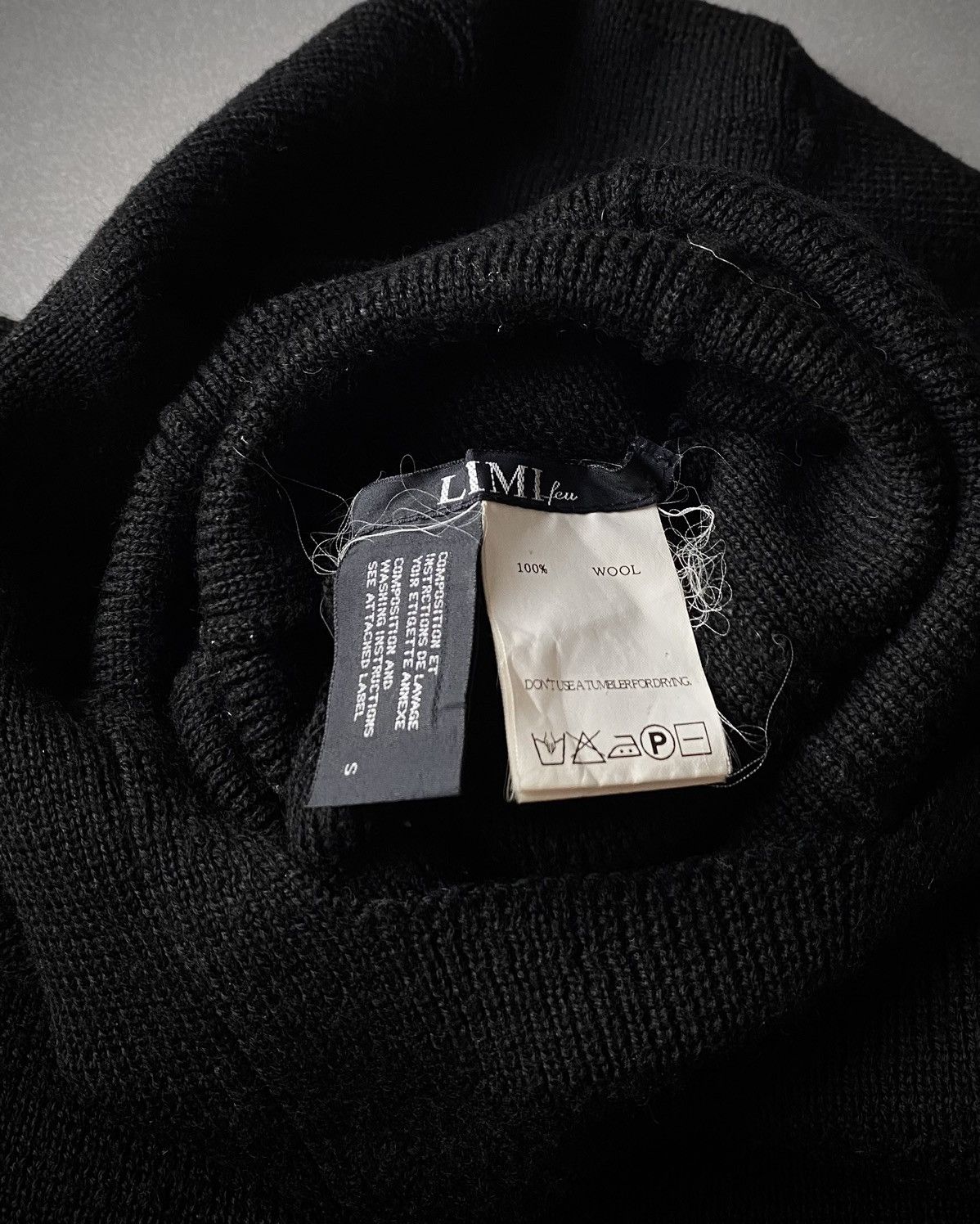 Limi Feu Limi Feu Plain Stitch Monkey Sweater Size US S / EU 44-46 / 1 - 5 Thumbnail