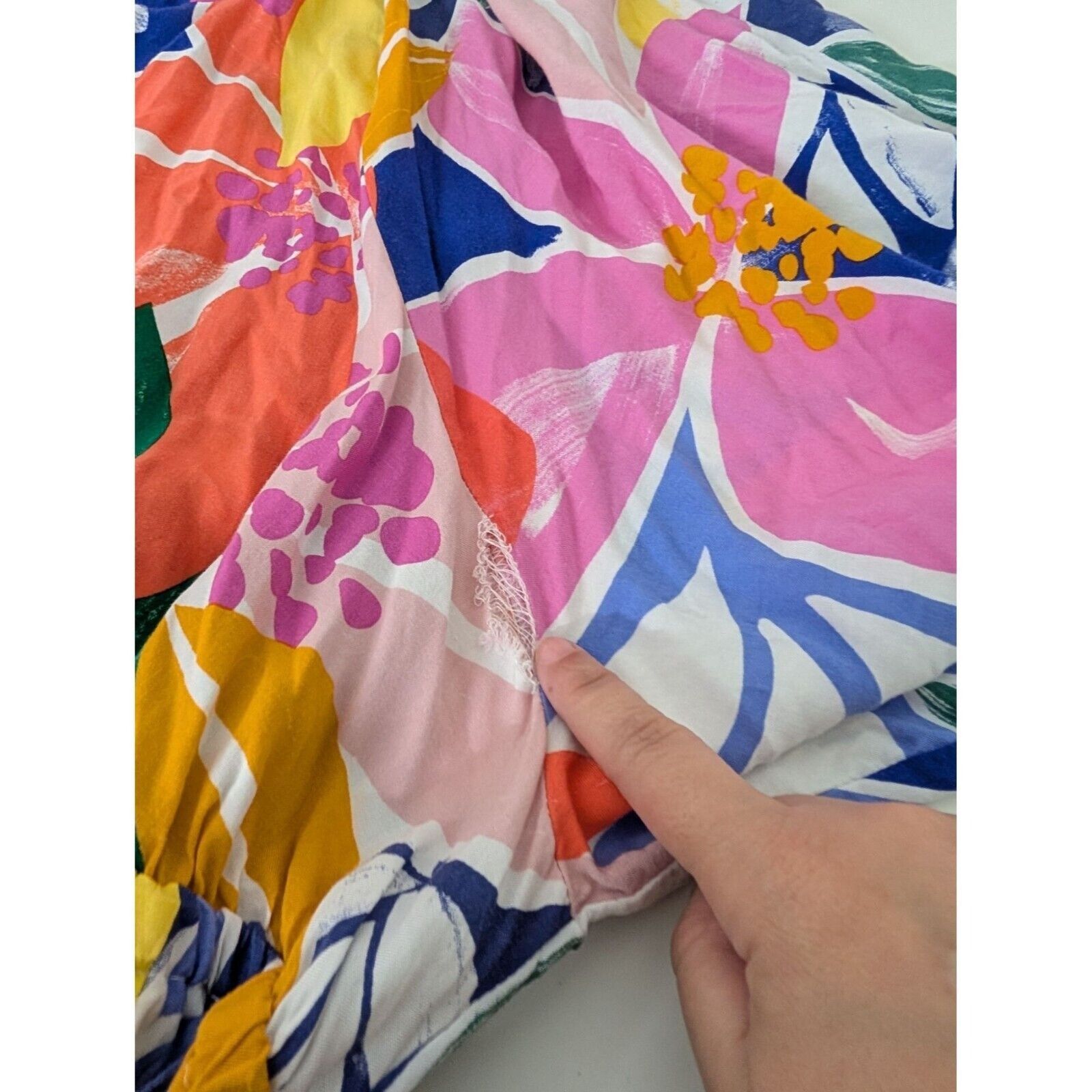 Designer Eloquii Elements Paradiso Floral Maxi Romper Womens Size 28 Size 4XL / US 24-26 - 5 Thumbnail