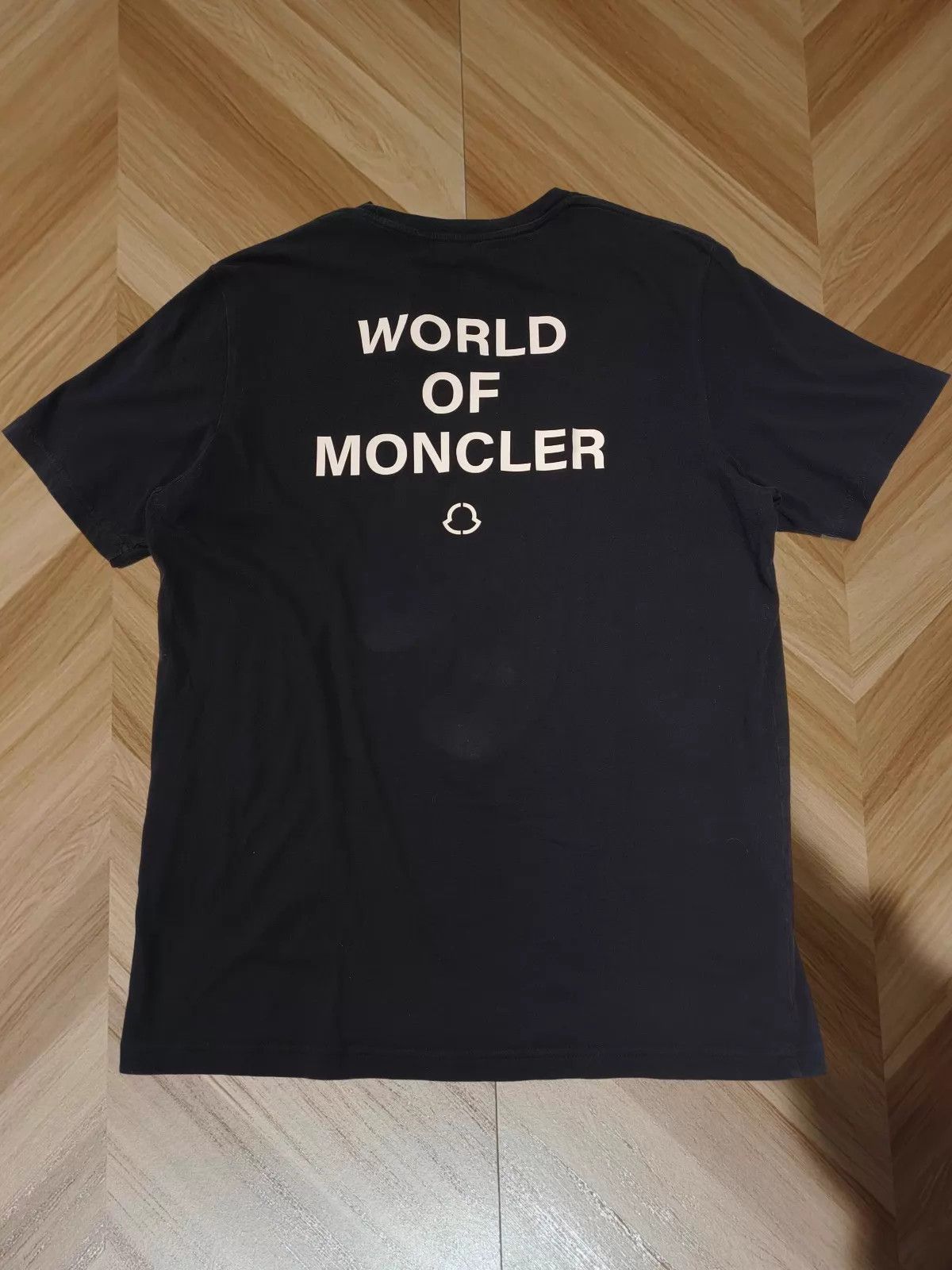 Moncler Moncler x Hiroshi Fujiwara Earth Tee Black M Size US M / EU 48-50 / 2 - 2 Thumbnail