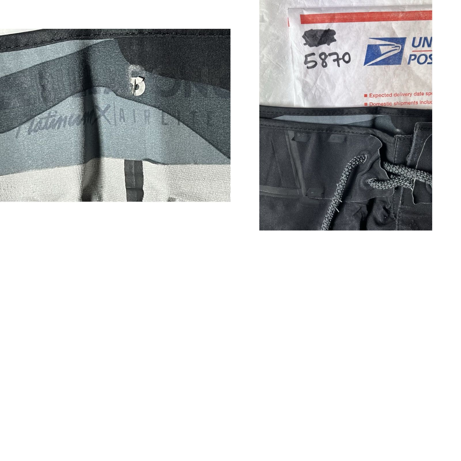 Billabong Billabong Board Shorts Men 34 Black Stripe Lifeguard Surfing 90s Beach Colorful Breathable Drawstring Pockets Summer Surfer Shirt? Size US 34 / EU 50 - 9 Thumbnail