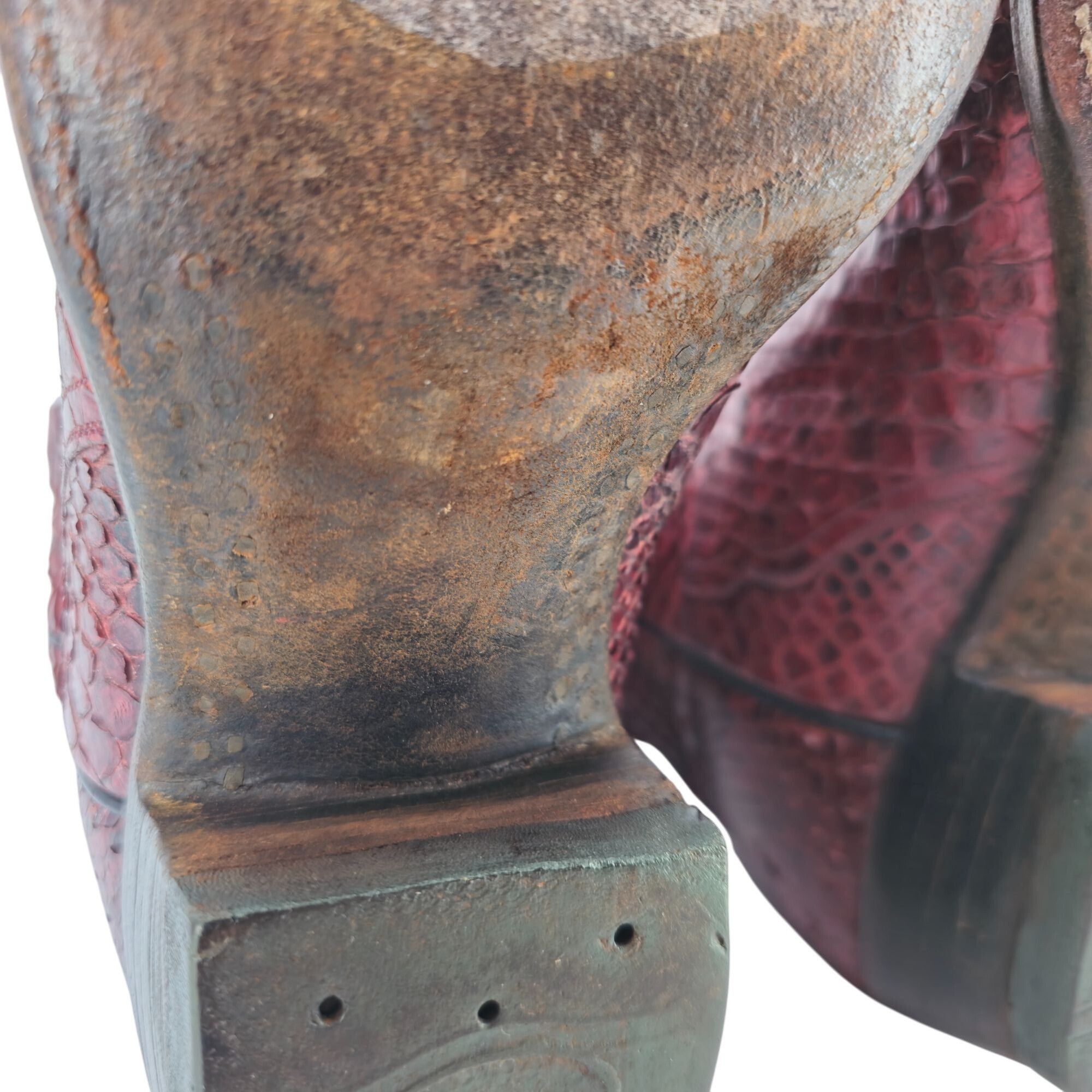 Lucchese Lucchese San Antonio Full Burmese Python Mens 11.5D Cowboy Size US 11.5 / EU 44-45 - 14 Thumbnail