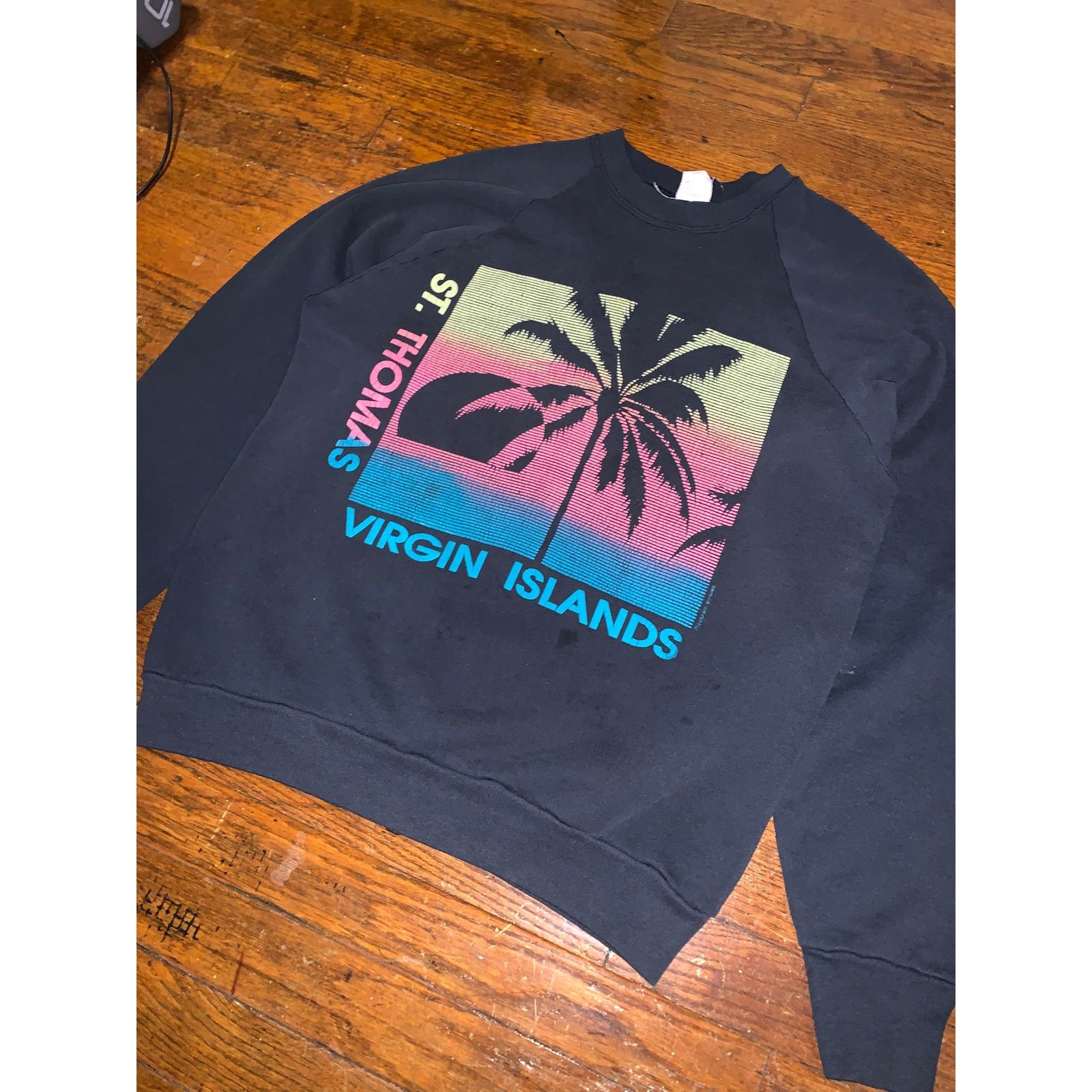 Fruit Of The Loom × Vintage St Thomas Virgin Islands Crewneck Sweatshirt USA Large Size US M / EU 48-50 / 2 - 4 Thumbnail
