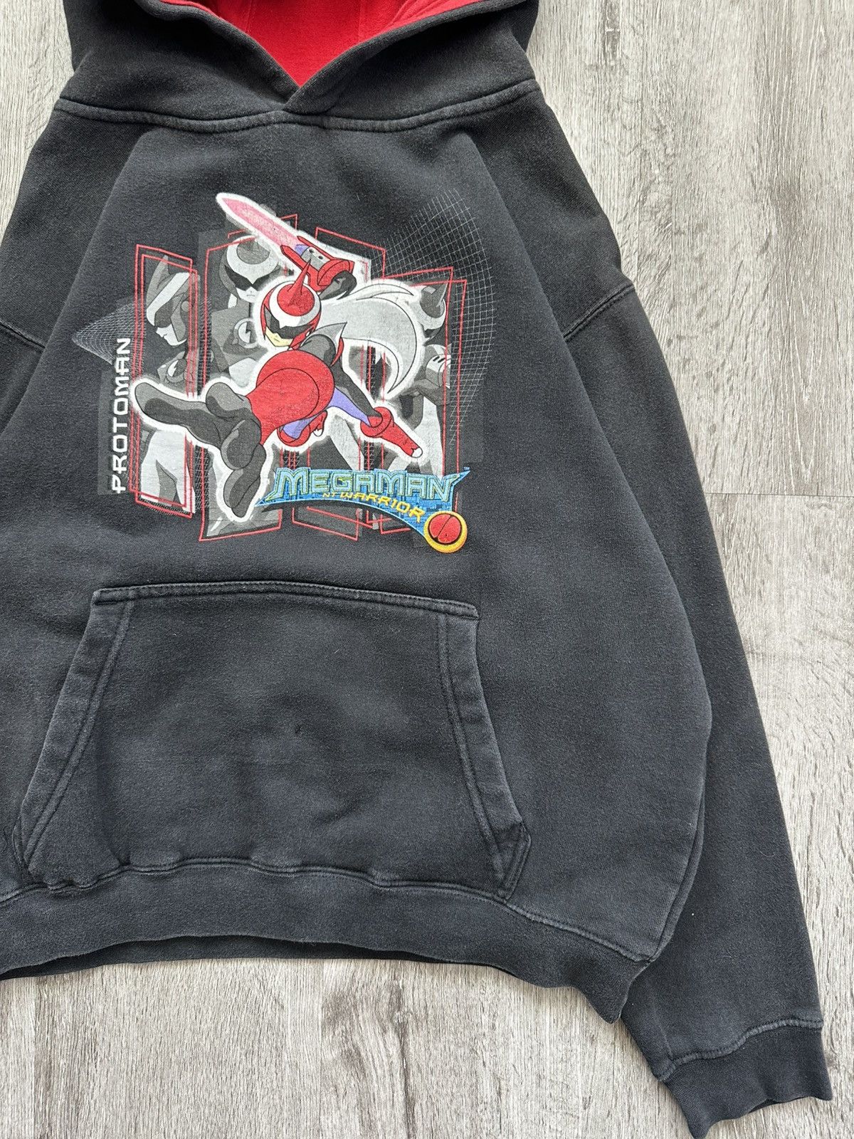 Vintage Vintage Mega Man Anime Hoodie Size US S / EU 44-46 / 1 - 2 Thumbnail