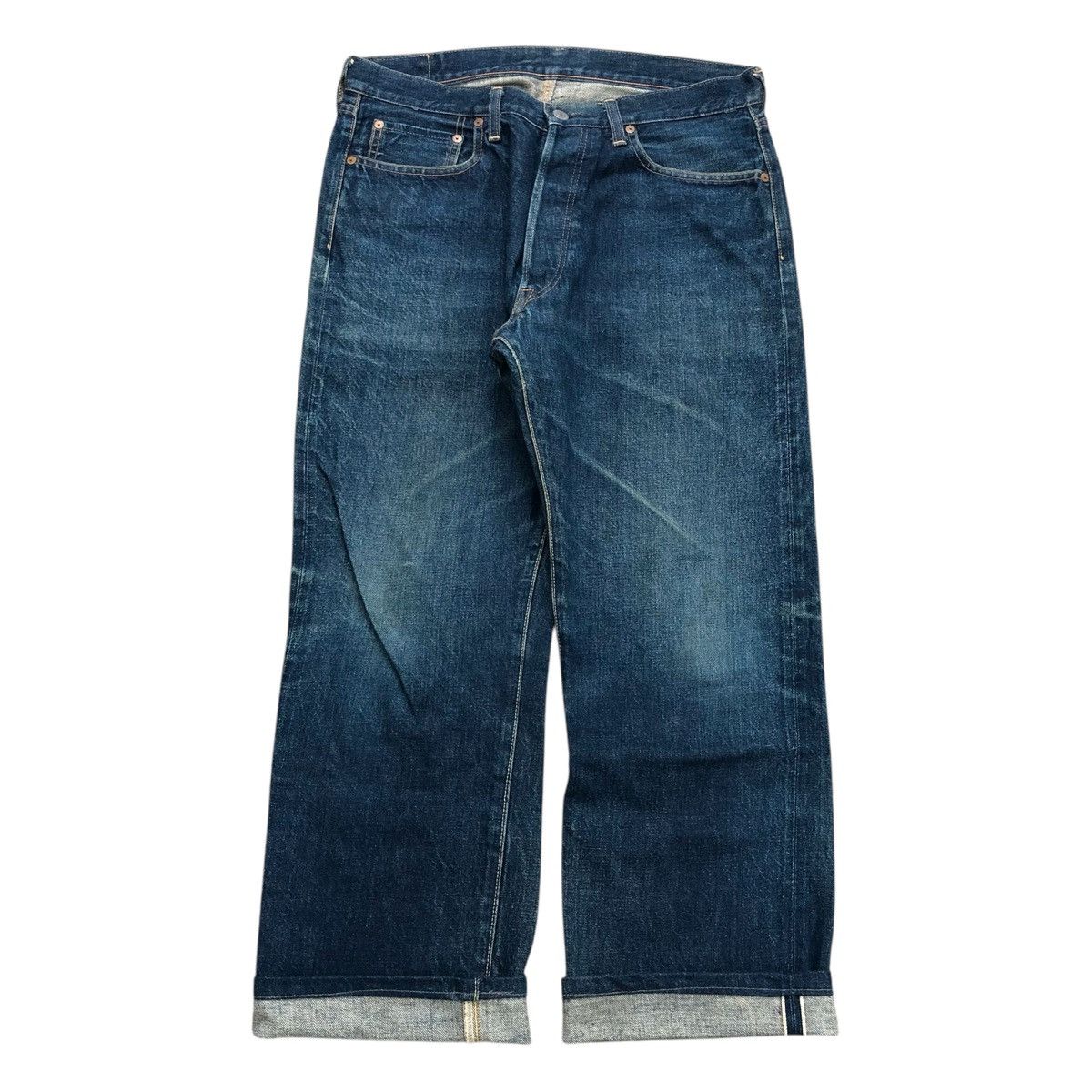 Japanese Brand × Kapital × Vintage Vintage Kapital Capital Inc Home Made Selvedge Denim Size US 34 / EU 50 - 1 Thumbnail