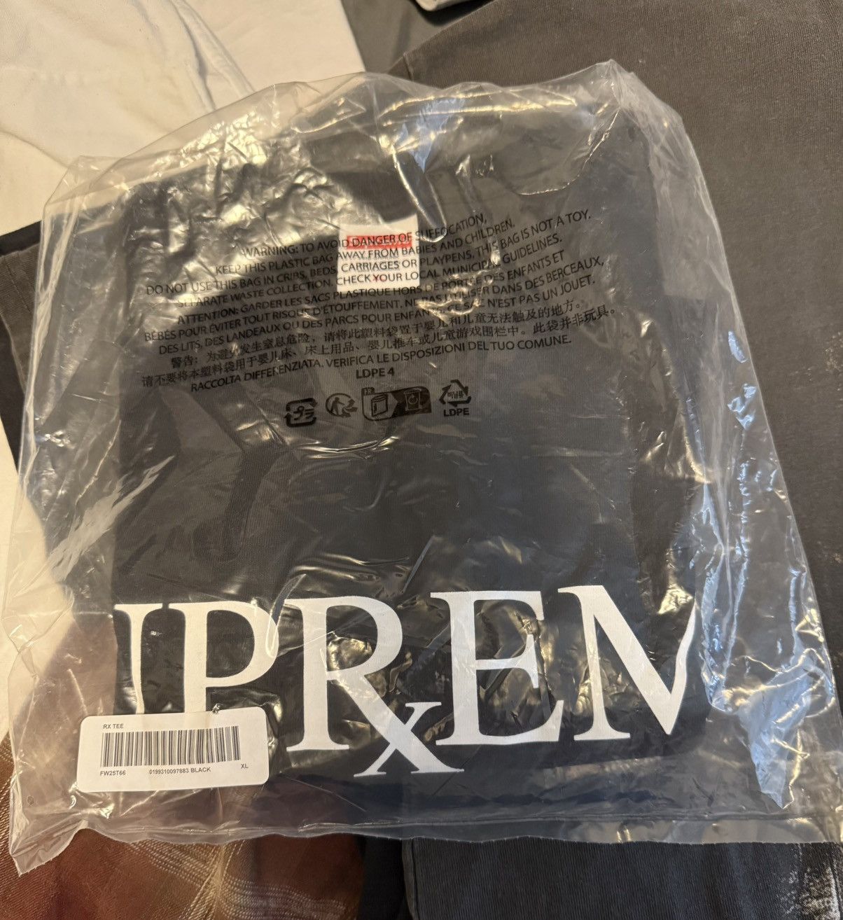 Supreme Supreme Rx Tee Black Size US XL / EU 56 / 4 - 3 Thumbnail