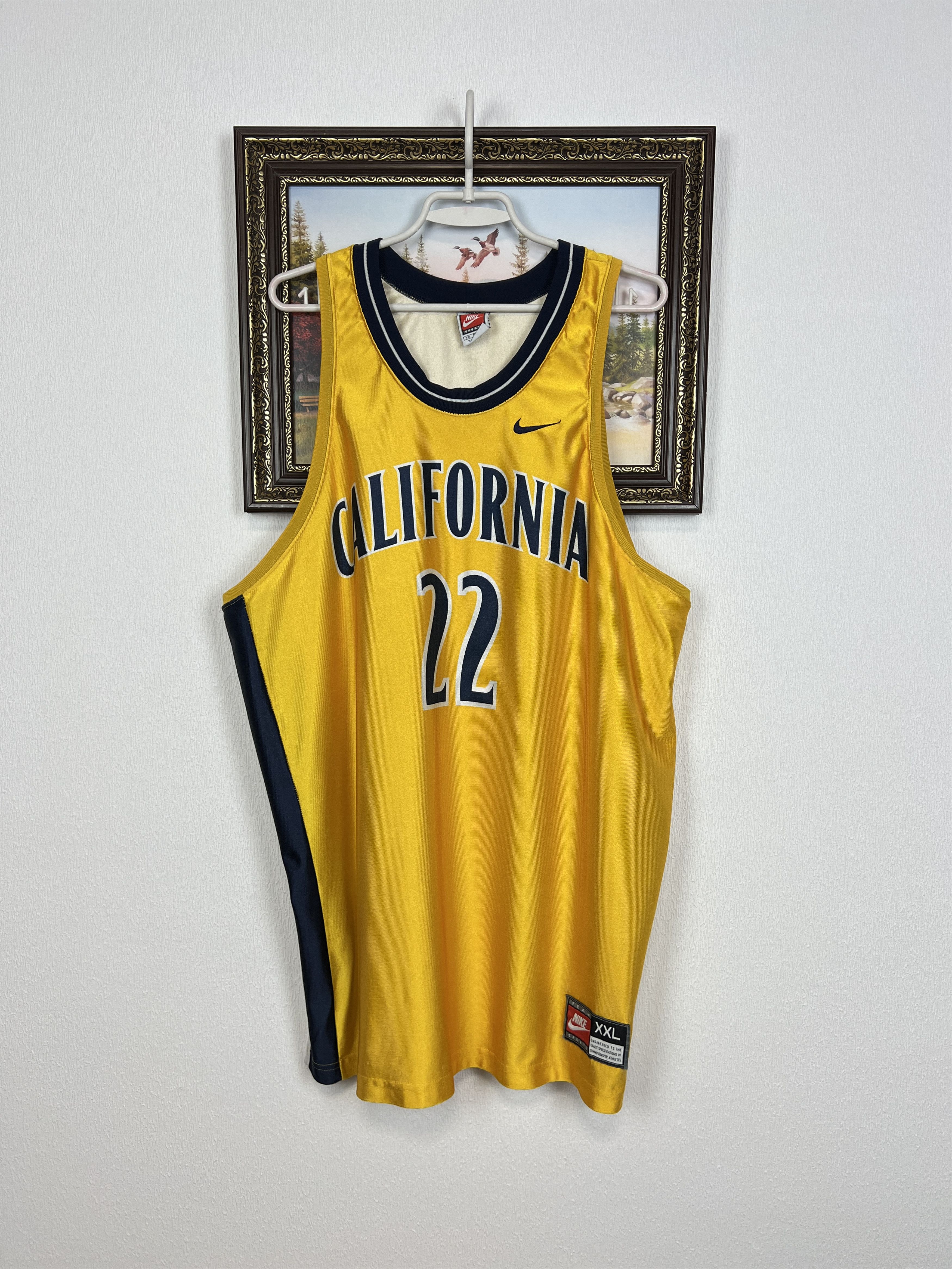 Nike Vintage Nike Cal Berkeley Bears Jersey Gray California Tee Size US XXL / EU 58 / 5 - 1 Thumbnail