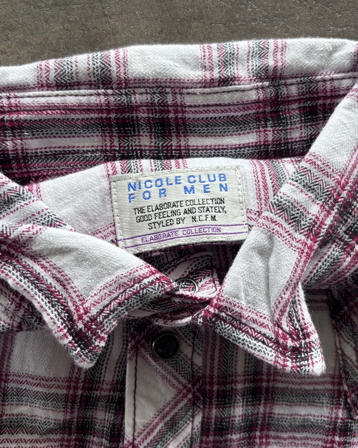 Japanese Brand × KMRii × Nicole Club Nicole Club For Men Button Up Shirt Size US M / EU 48-50 / 2 - 4 Thumbnail
