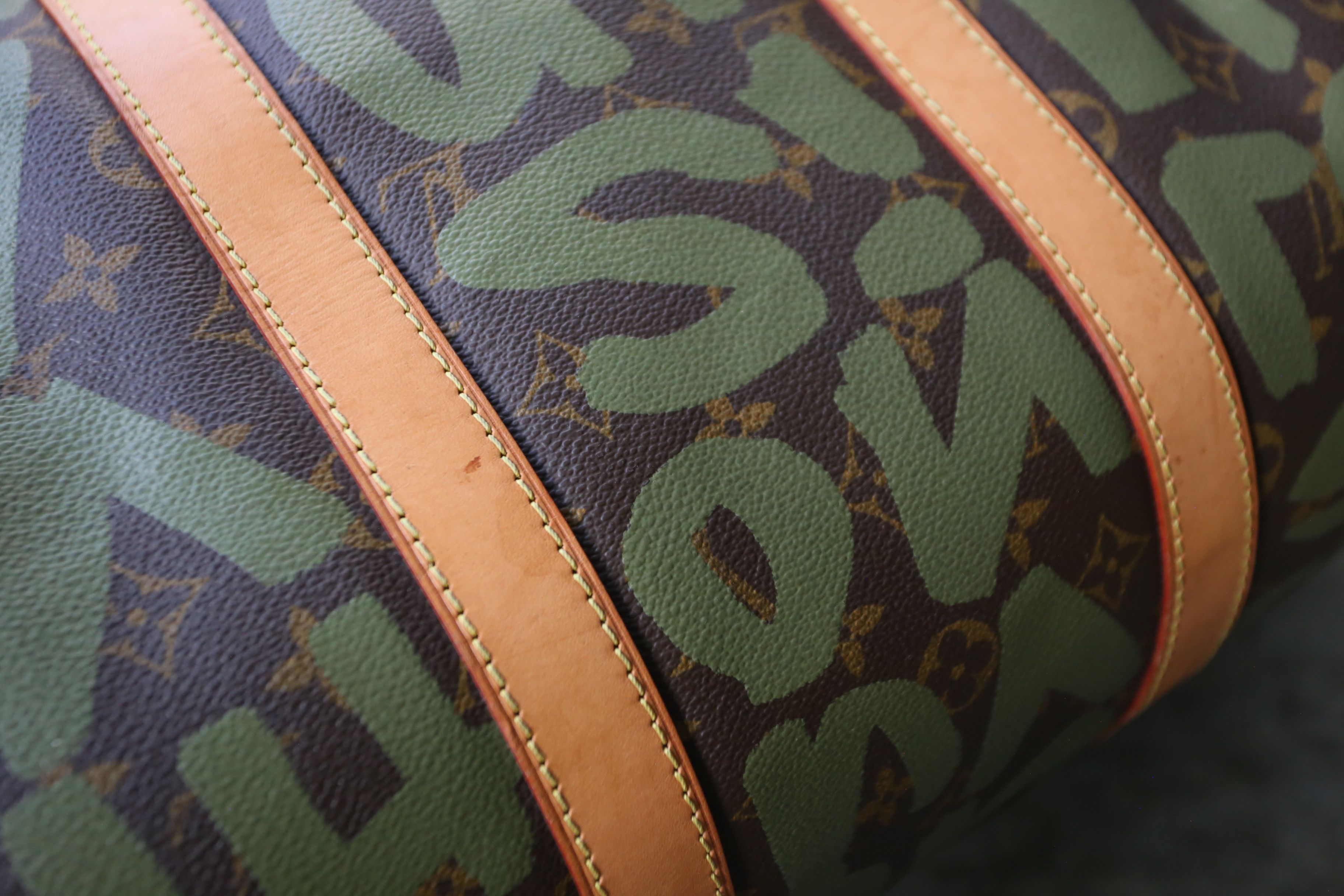 Louis Vuitton × Stephen Sprouse LV - Stephen Sprouse - MJ - S/S 01 - Graffiti Keepall 50 Size ONE SIZE - 15 Thumbnail