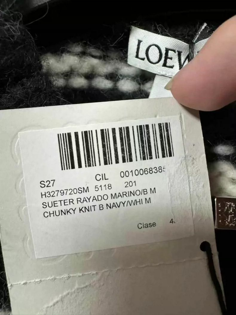 Loewe LOEWE Striped wool sweater Size M / US 6-8 / IT 42-44 - 4 Thumbnail