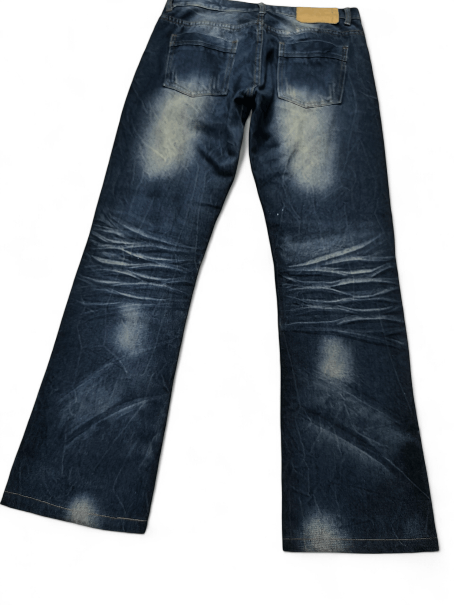 If Six Was Nine × Japanese Brand × Vintage Japan brand Muddy Claw Mark flared Jeans Ifsixwasnine Style Size US 33 - 7 Thumbnail