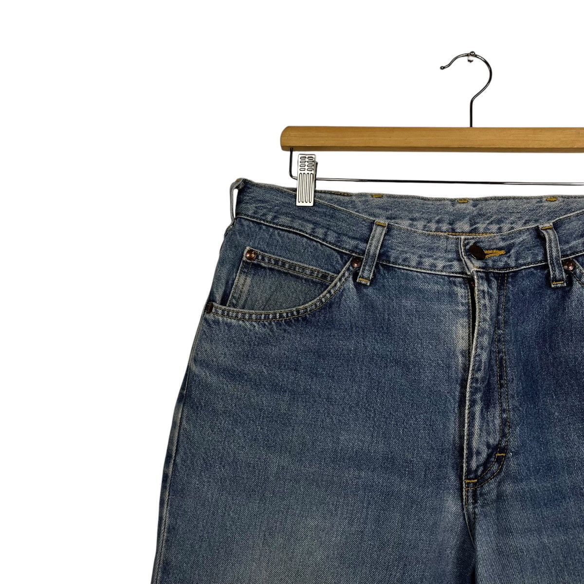 Lee Vintage Lee Distressed Denim Jeans Size US 34 / EU 50 - 6 Thumbnail