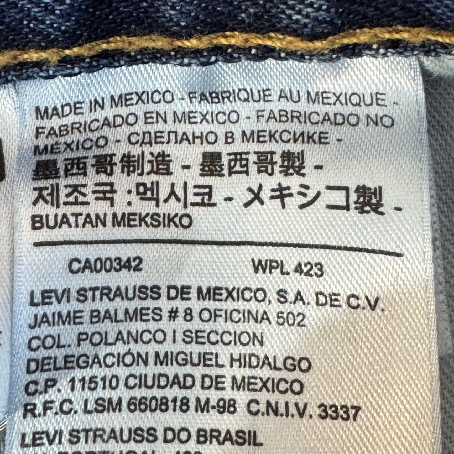 Levi's Levi's 517 Jeans Mens 44x30 Blue Denim Bootcut Straight Leg 100% Cotton Regular Jeans Mens Boys Girls? Size US 44 / EU 60 - 4 Thumbnail