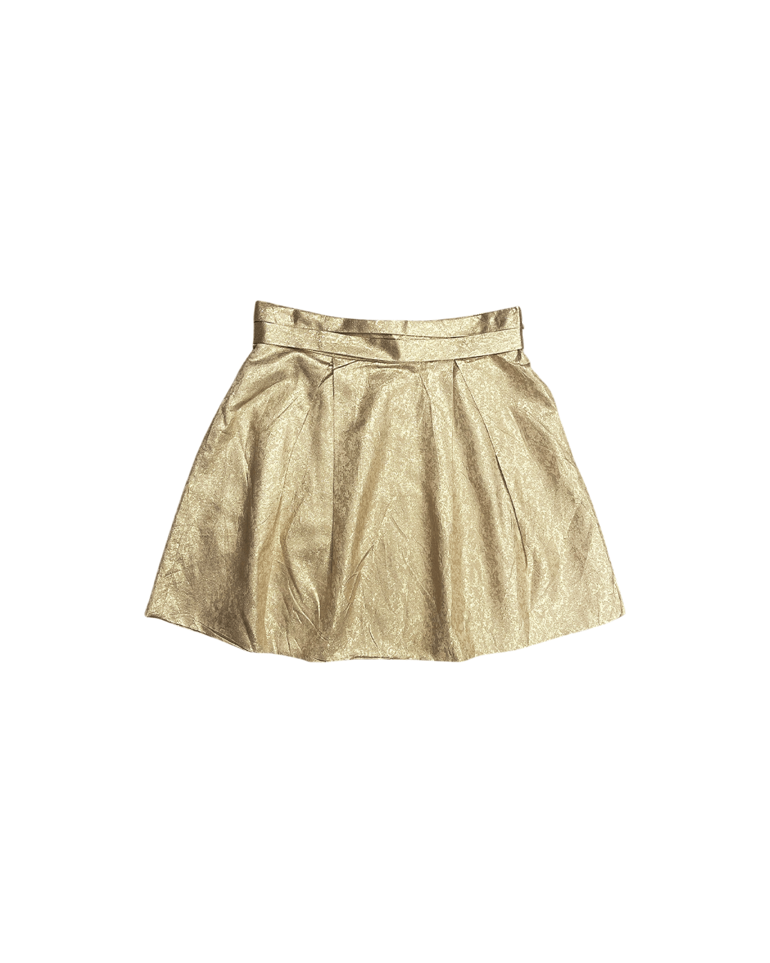 Chloe Chloe by Phoebe Philo Gold Pearl Midi Skirt Size 36" / US 14 / IT 50 - 1 Thumbnail