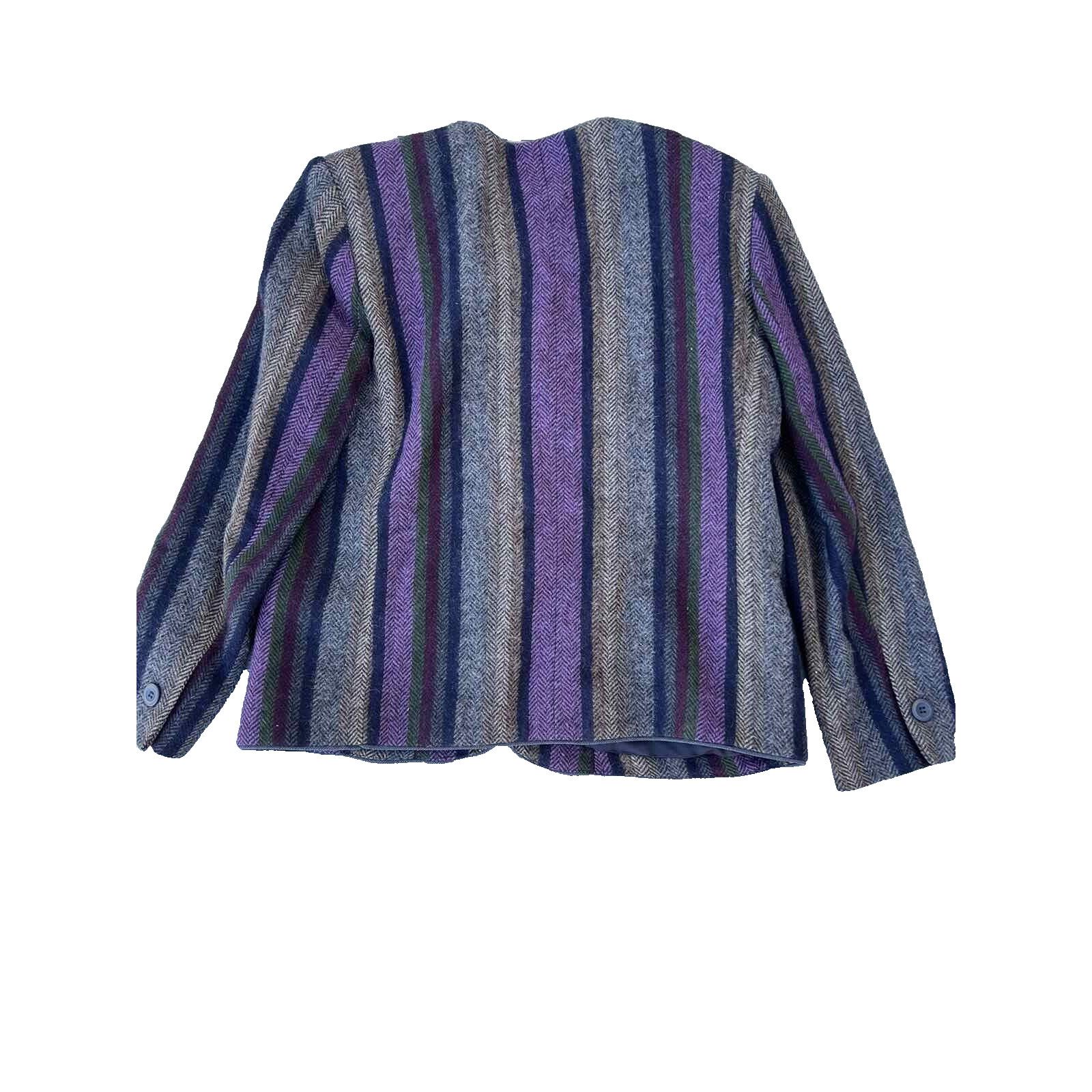 Jasper Conran KASPER FOR A.S.L. PETITE Wool Alpaca Blend Size 10 A000212 Size L / US 10 / IT 46 - 12 Thumbnail