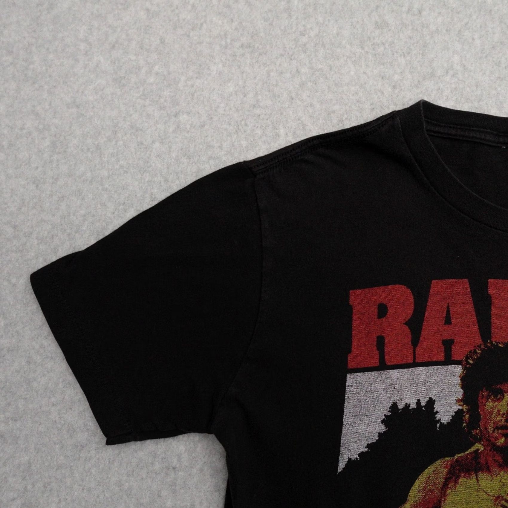 Vintage Rambo T-shirt Adult Medium Black Movie Shirt Mens Rambo 80s Stallone Size US M / EU 48-50 / 2 - 6 Thumbnail