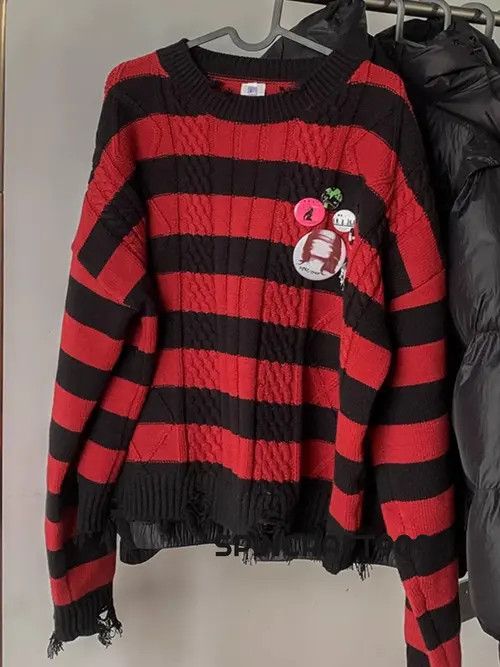 VIBE Stripe Knit Sweater Size US M / EU 48-50 / 2 - 6 Thumbnail