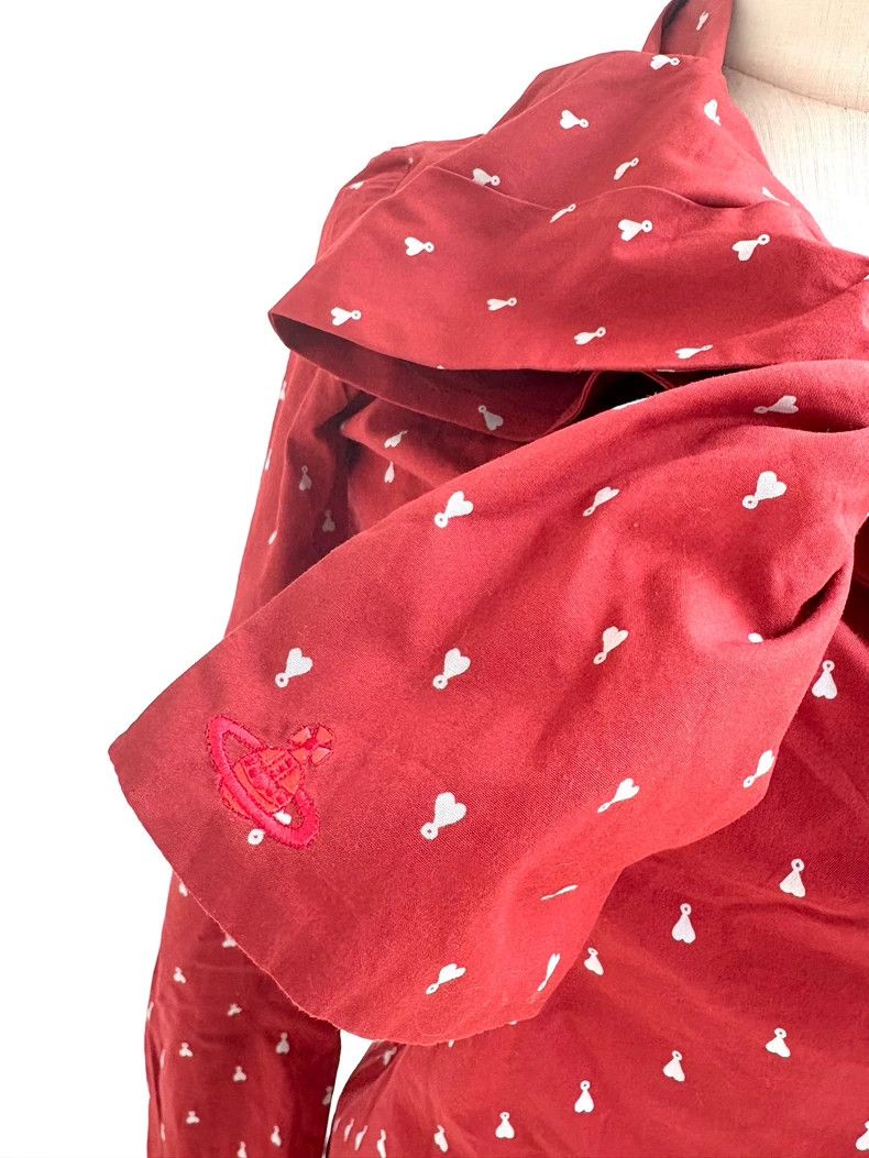 Vivienne Westwood Vivienne Westwood size1 A red shirt with a big bow of love Size M / US 6-8 / IT 42-44 - 3 Thumbnail