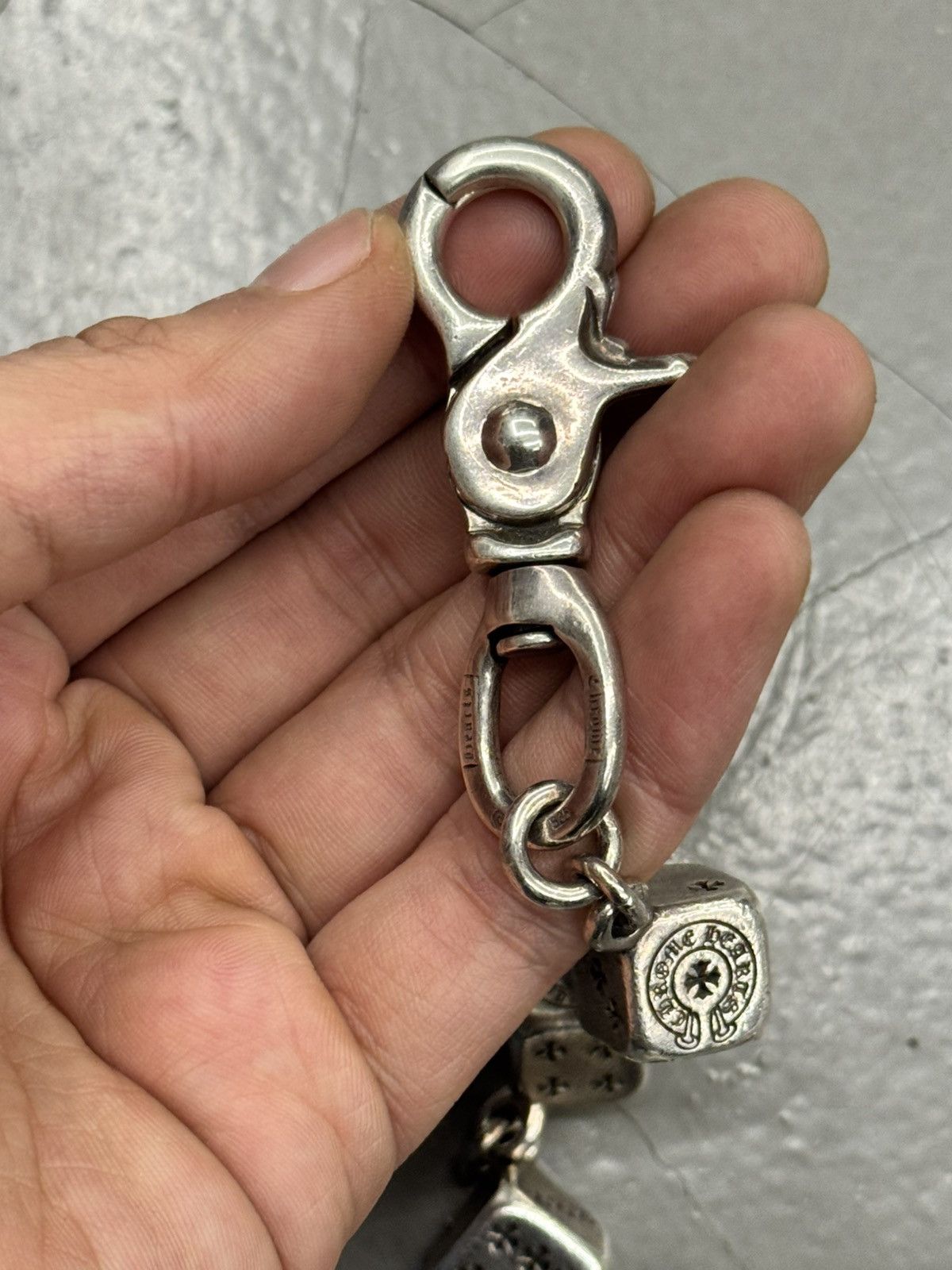 Chrome Hearts Chrome Hearts 13link 2lobster clip Dice Wallet Chain Size ONE SIZE - 4 Thumbnail