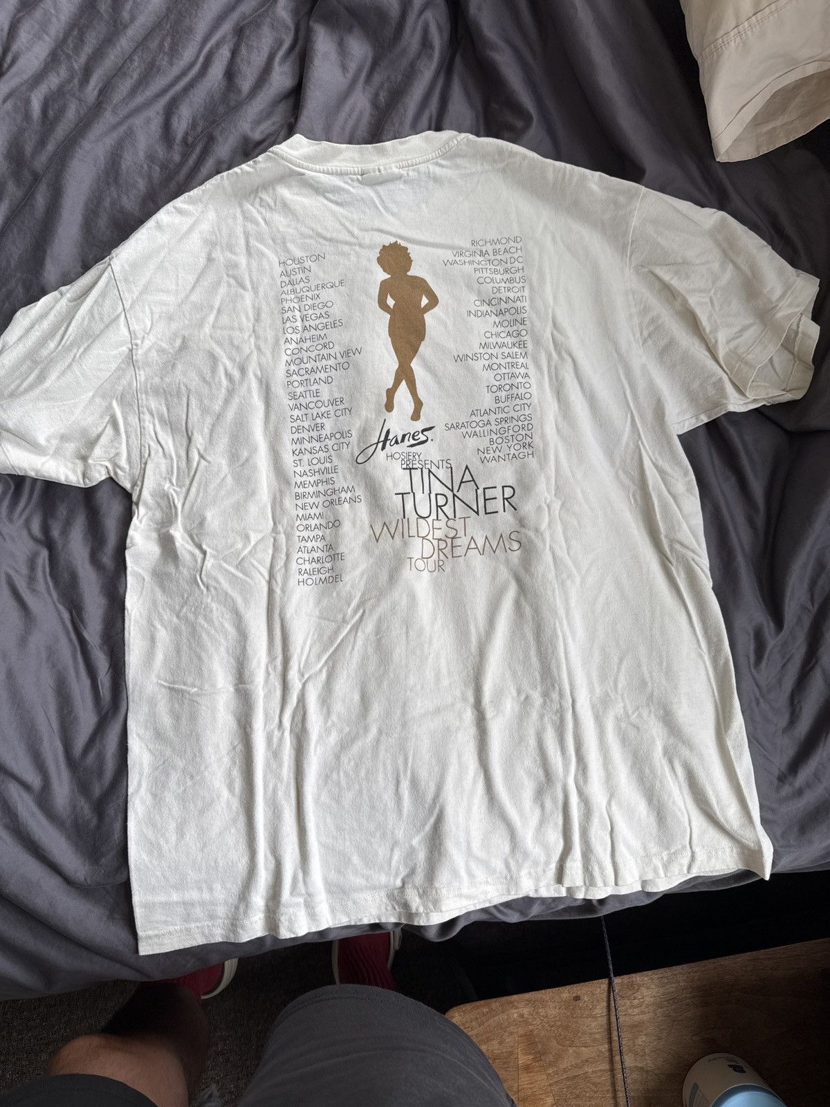 Vintage Vintage 1996 Tina Turner ‘Wildest Dreams’ Tour Size US XL / EU 56 / 4 - 3 Thumbnail