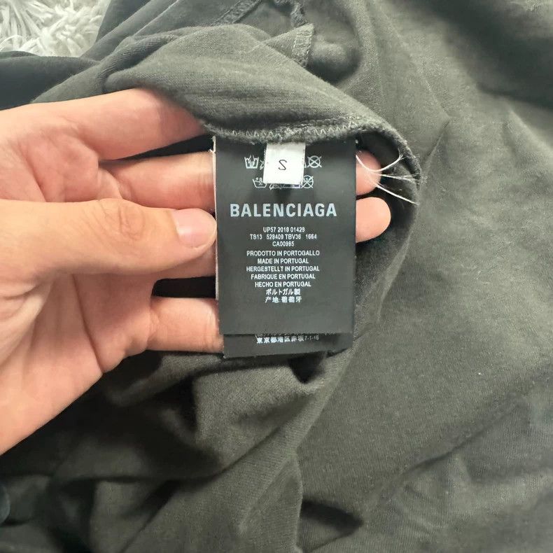 Balenciaga Balenciaga Back Label Short Sleeve 2502-Nextarrow Size US S / EU 44-46 / 1 - 6 Thumbnail