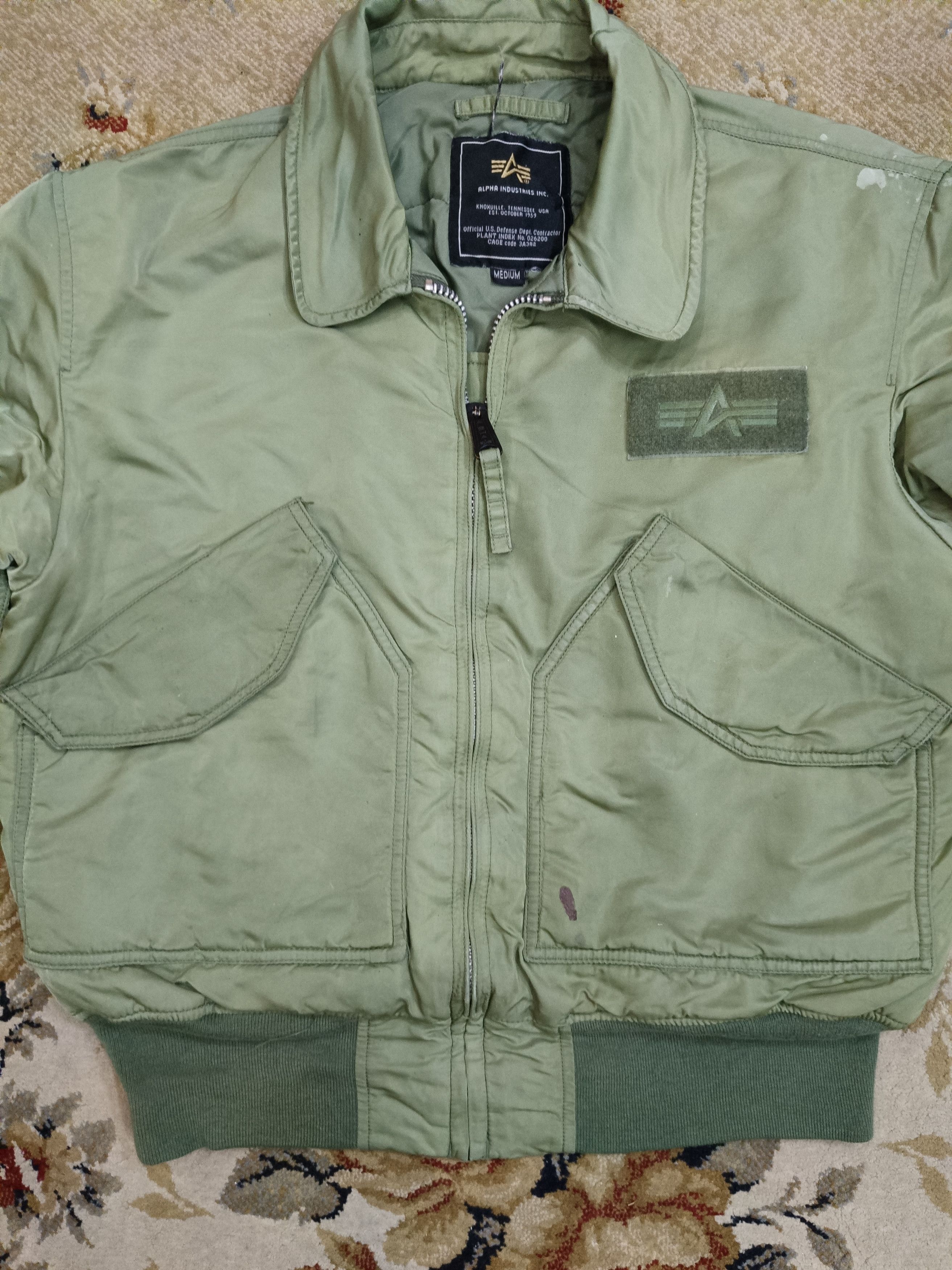 Alpha Industries × Vintage Vintage Alpha Bombers Size US M / EU 48-50 / 2 - 3 Thumbnail