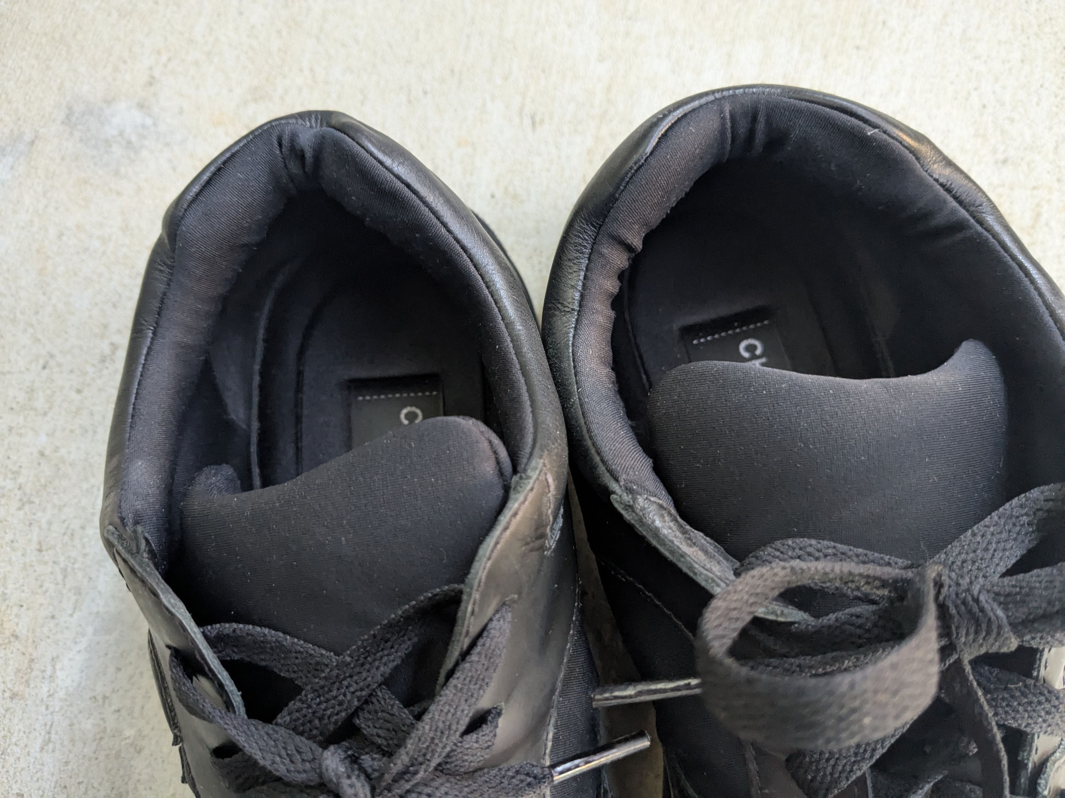 Chanel Chanel CC Logo Runners Sneakers Black 10 43 Leather Size US 10 / EU 43 - 4 Thumbnail