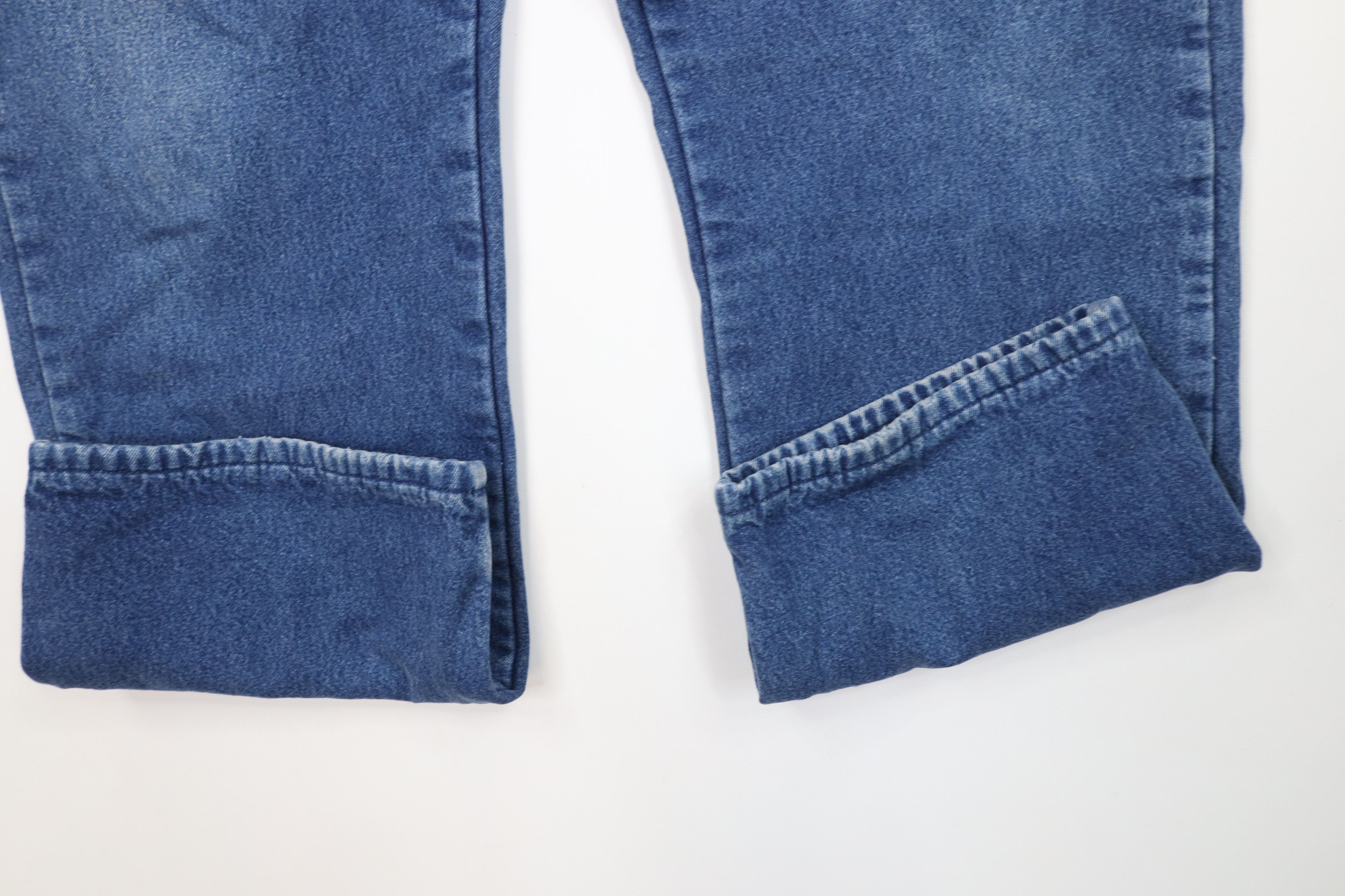 Dickies Vintage Dickies Lined Wide Leg Denim Jeans Blue Cotton Size US 36 / EU 52 - 6 Thumbnail
