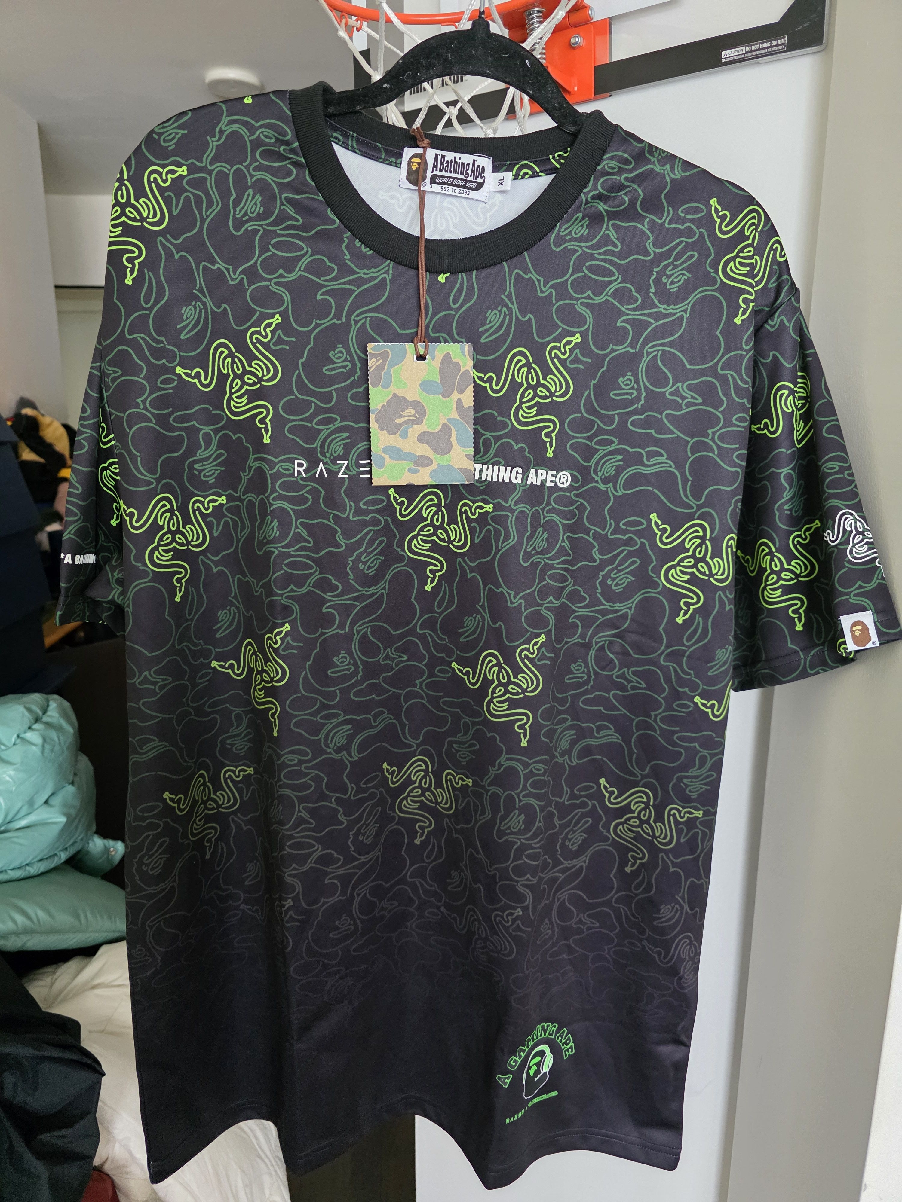 Bape X Razer Camo Team Tee - Main Image