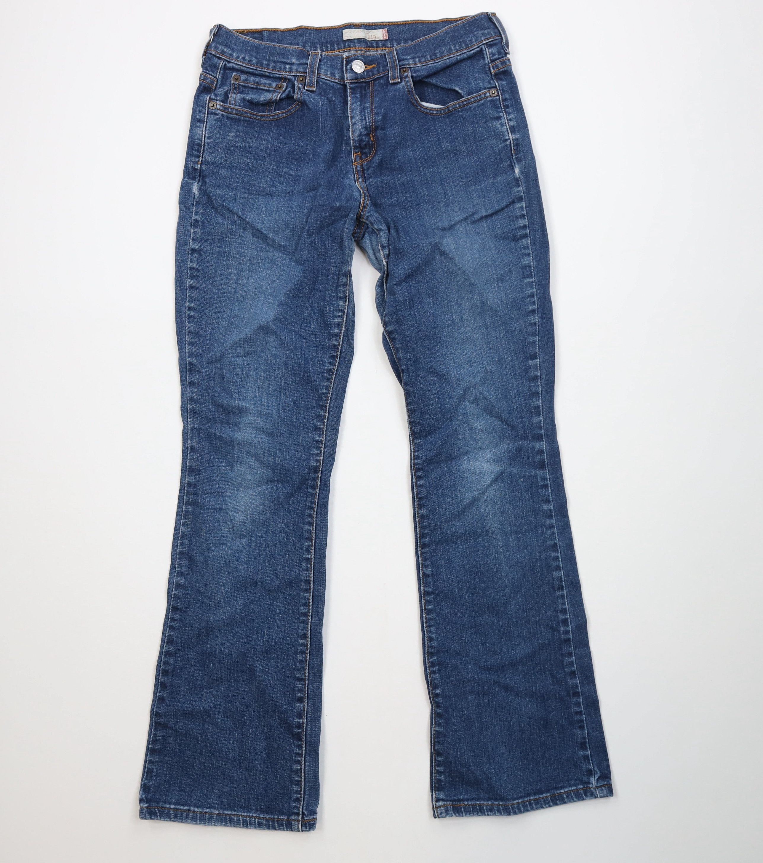 Levi's Vintage Y2K Levis 515 Bootcut Flared Denim Jeans Blue Size 28" / US 6 / IT 42 - 1 Thumbnail