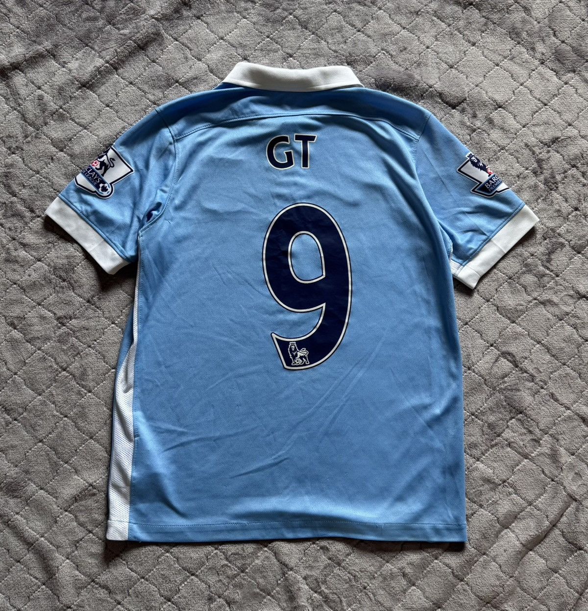 Vintage Vintage Nike Manchester City 2013/14 Home Jersey Size US XS / EU 42 / 0 - 2 Thumbnail