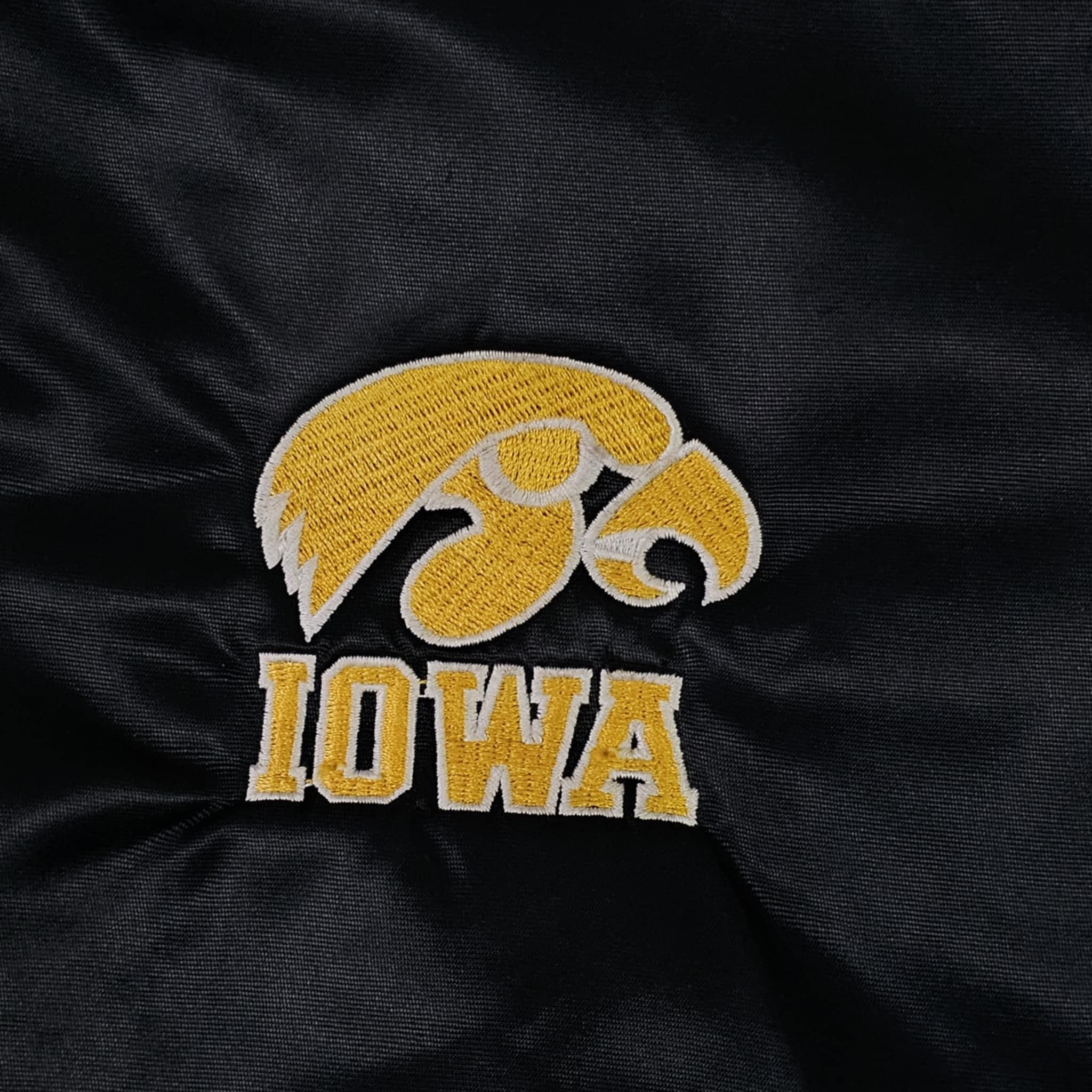 Chalk Line × Vintage Iowa Hawkeyes Vintage 80s Chalk Line Satin Bomber Jacket Size US S / EU 44-46 / 1 - 4 Thumbnail
