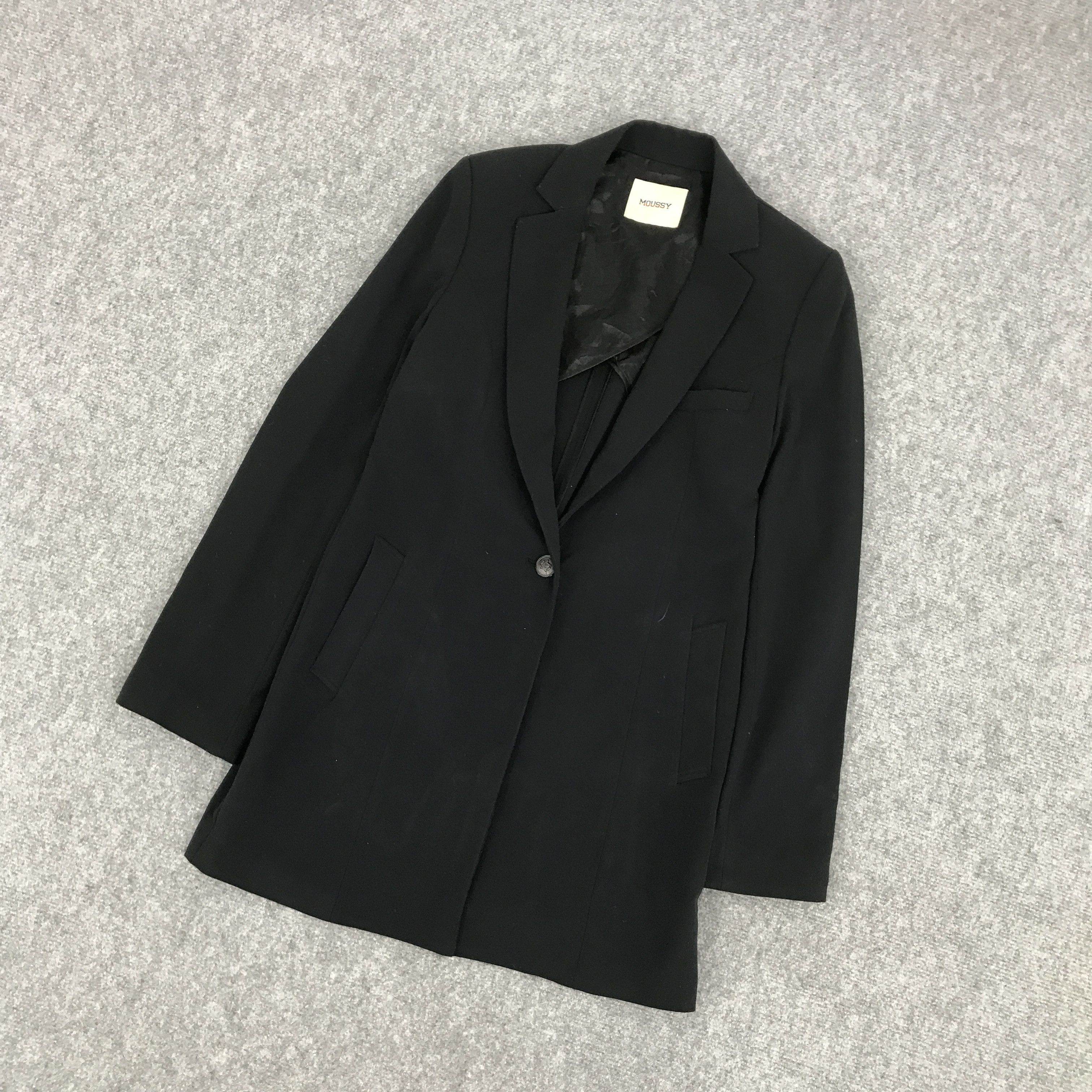 Japanese Brand × MOUSSY MOUSSY JAPAN PUNK BLAZER COAT JACKET Size US M / EU 48-50 / 2 - 5 Thumbnail
