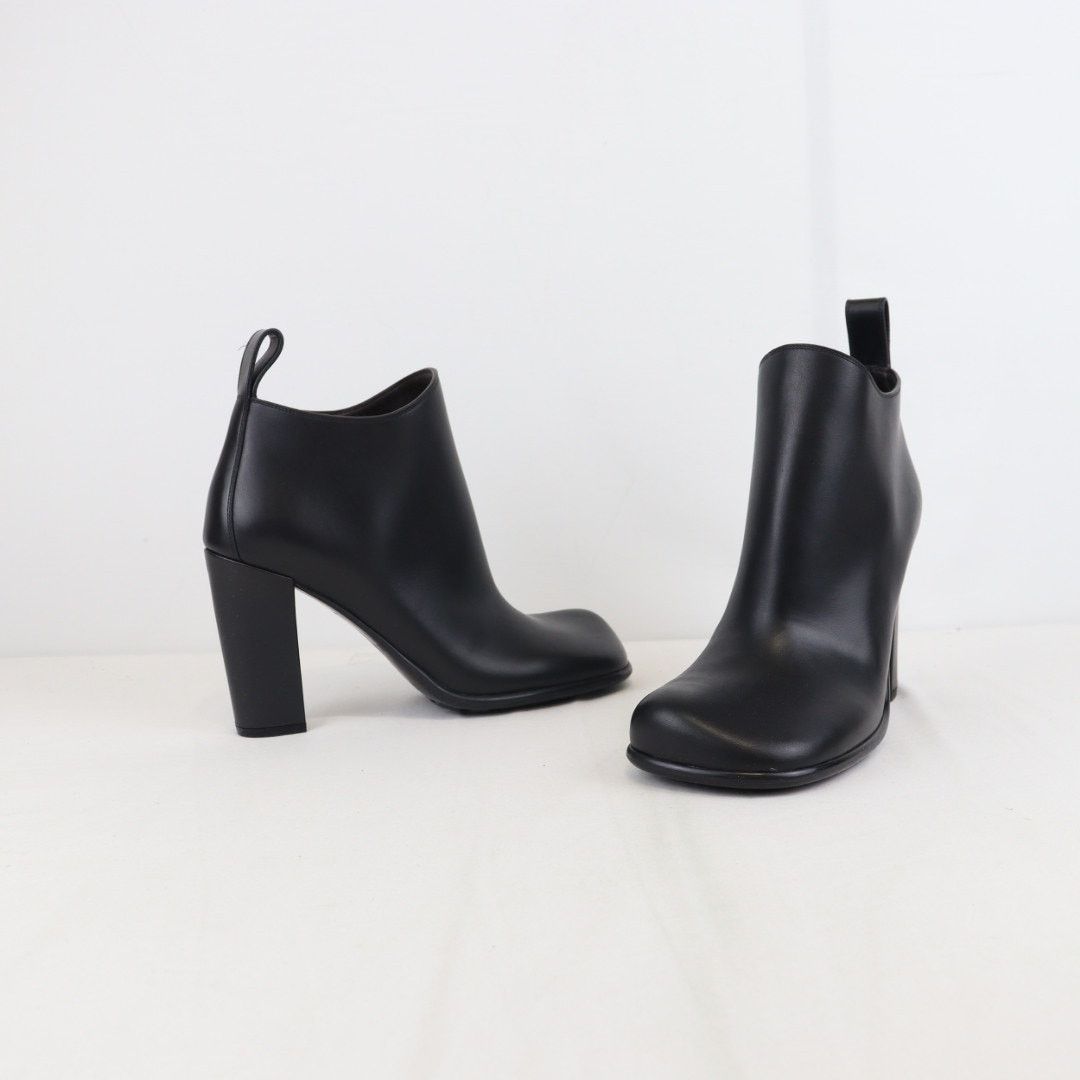 Bottega Veneta o1rshd1 Shibuya Calf Storm Ankle Boots in Black Size US 10 / IT 40 - 6 Thumbnail